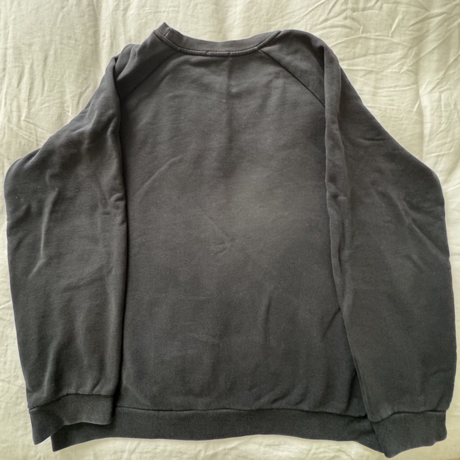 Acne Studios Acne Studios Brian Embroid Poetry Sweatshirt Black Size M Size US M / EU 48-50 / 2 - 3 Thumbnail