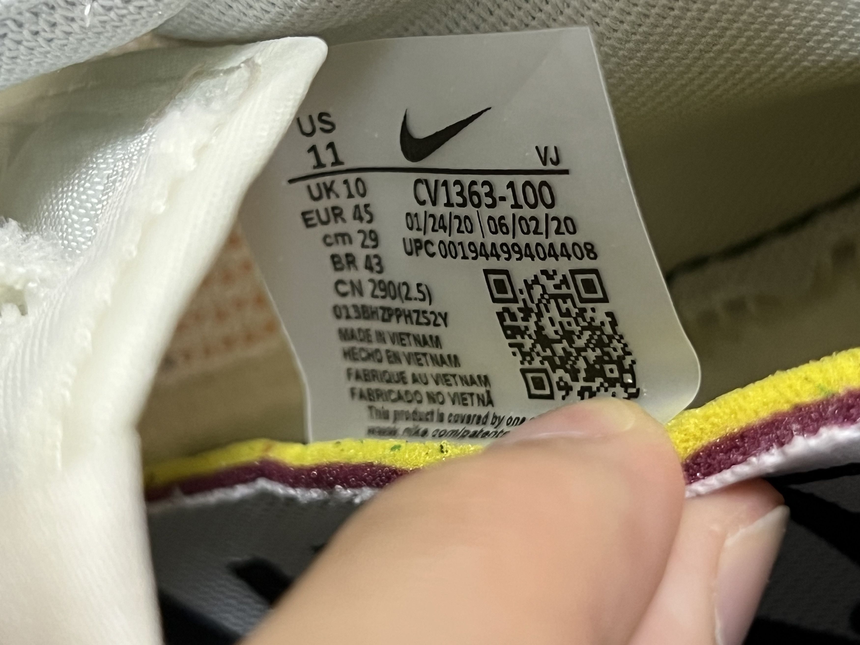 Nike × Sacai 💚 2020 Sacai x Nike Vaporwaffle Sail/Sport Fuchsia NEW Size US 11 / EU 44 - 9 Thumbnail
