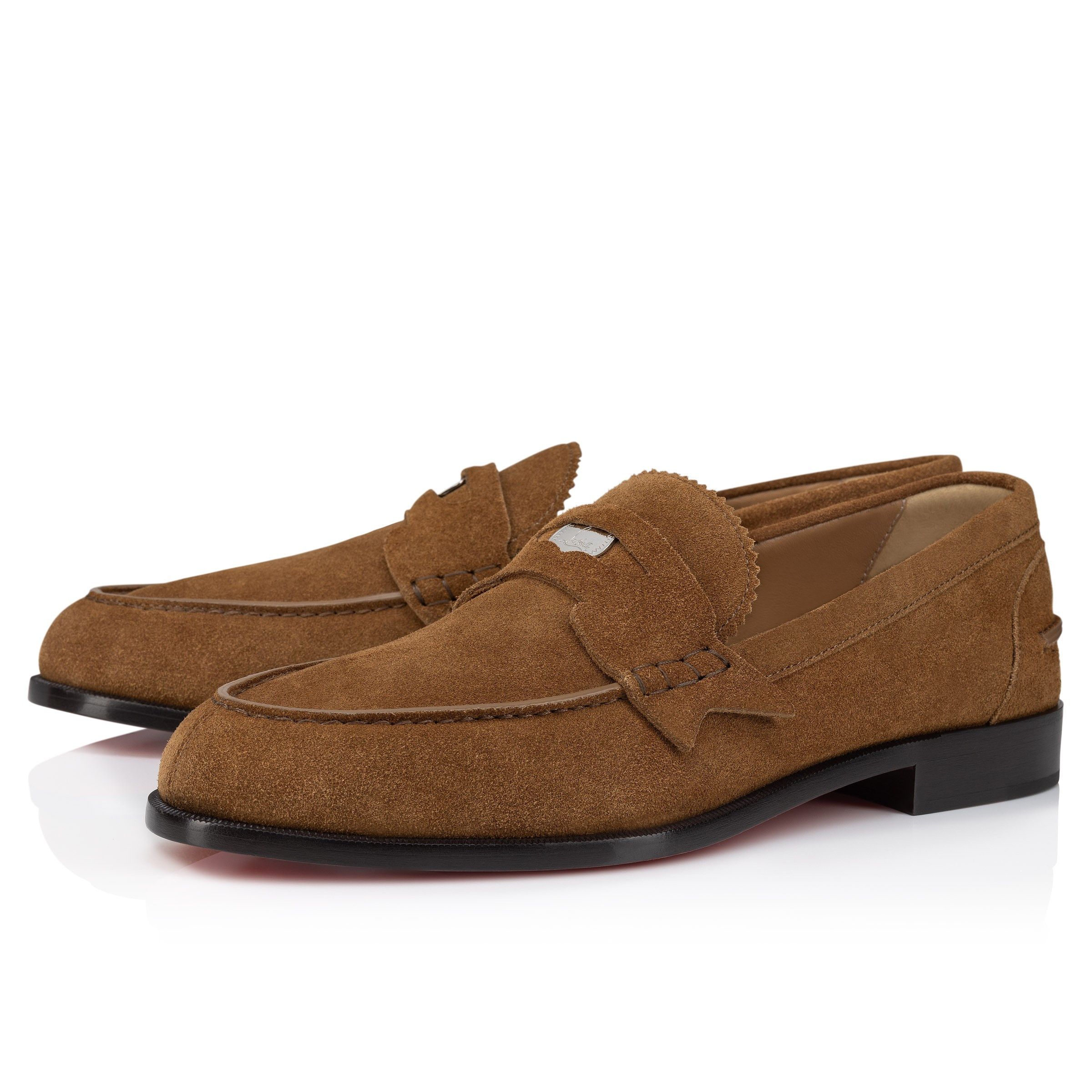 penny suede brown