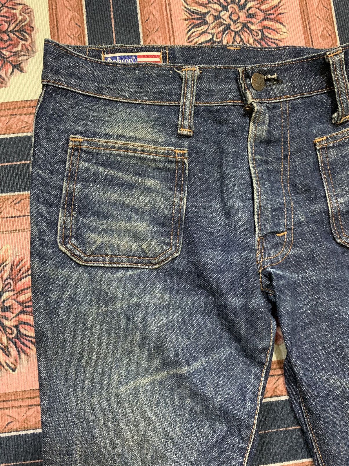 If Six Was Nine 💥Flare💥 Vintage Bobson Bootcut Jeans Faded Size US 30 / EU 46 - 2 Thumbnail