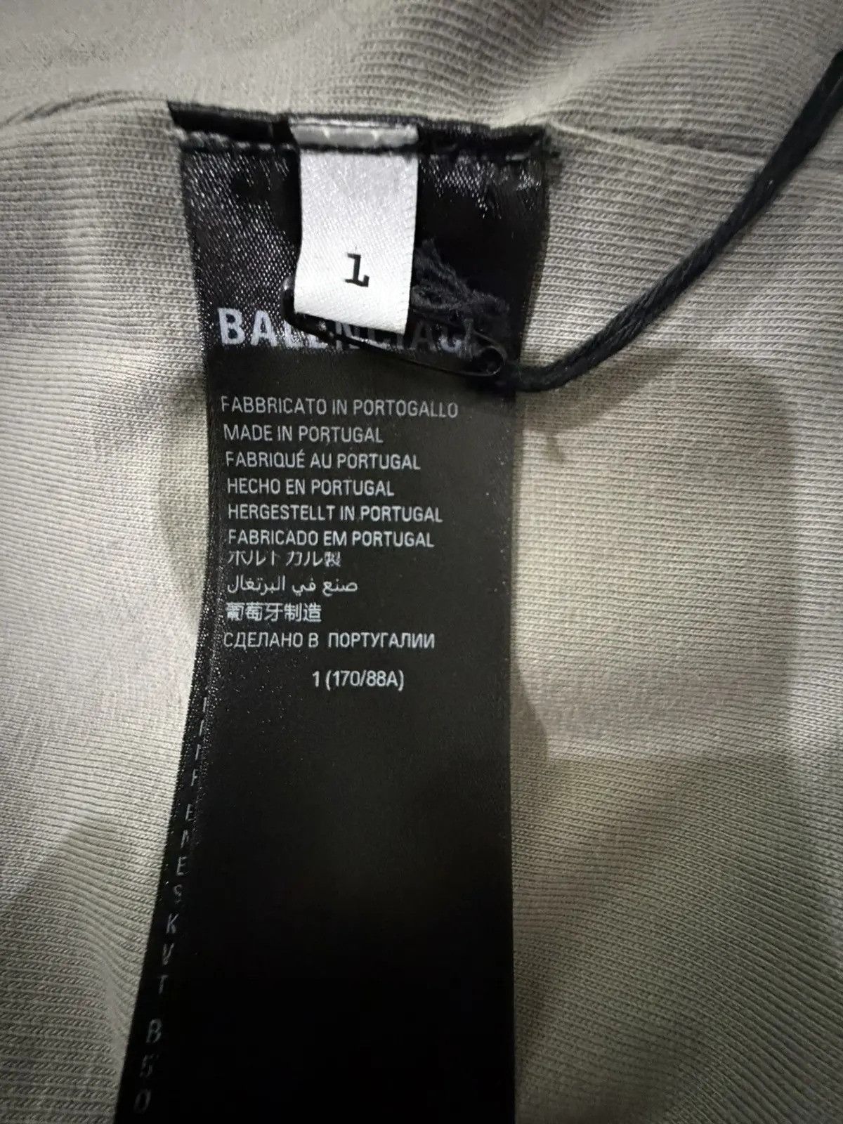 Balenciaga BALENCIAGA BIKER UNITY ZIP UP Size US L / EU 52-54 / 3 - 5 Thumbnail