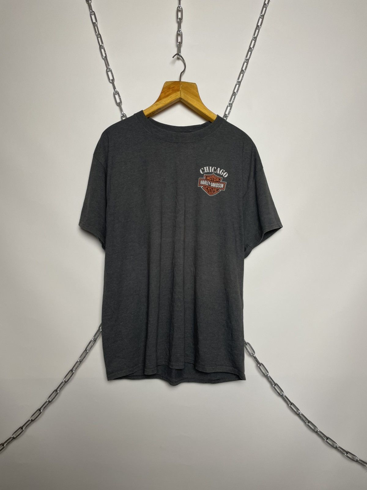 Harley Davidson Vintage Harley-Davidson 03 Chicago tee Size US XL / EU 56 / 4 - 3 Thumbnail