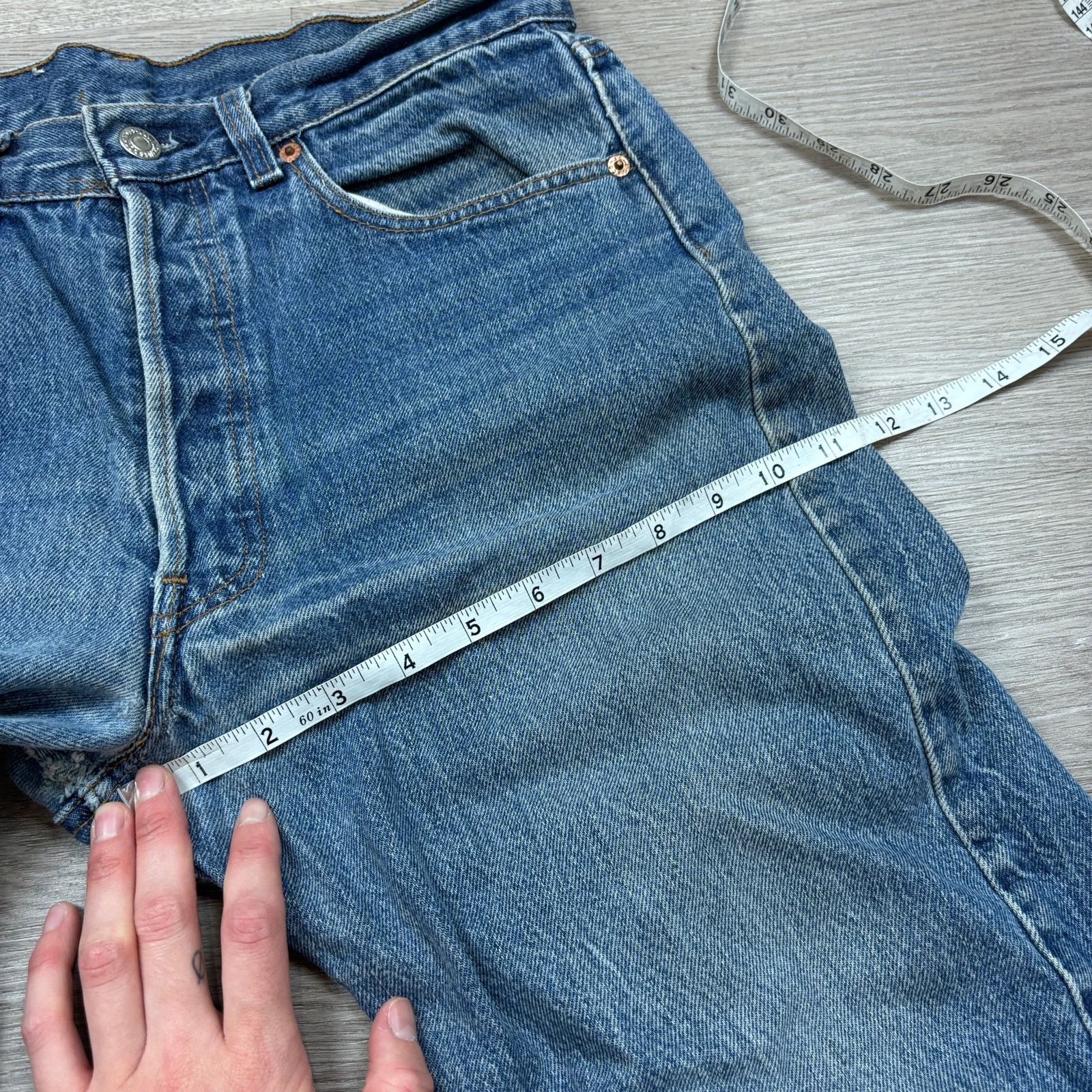Levi's × Vintage VTG 80s Levi's 501 Straight Leg Jeans Made in USA 30x30 Size US 30 / EU 46 - 7 Thumbnail