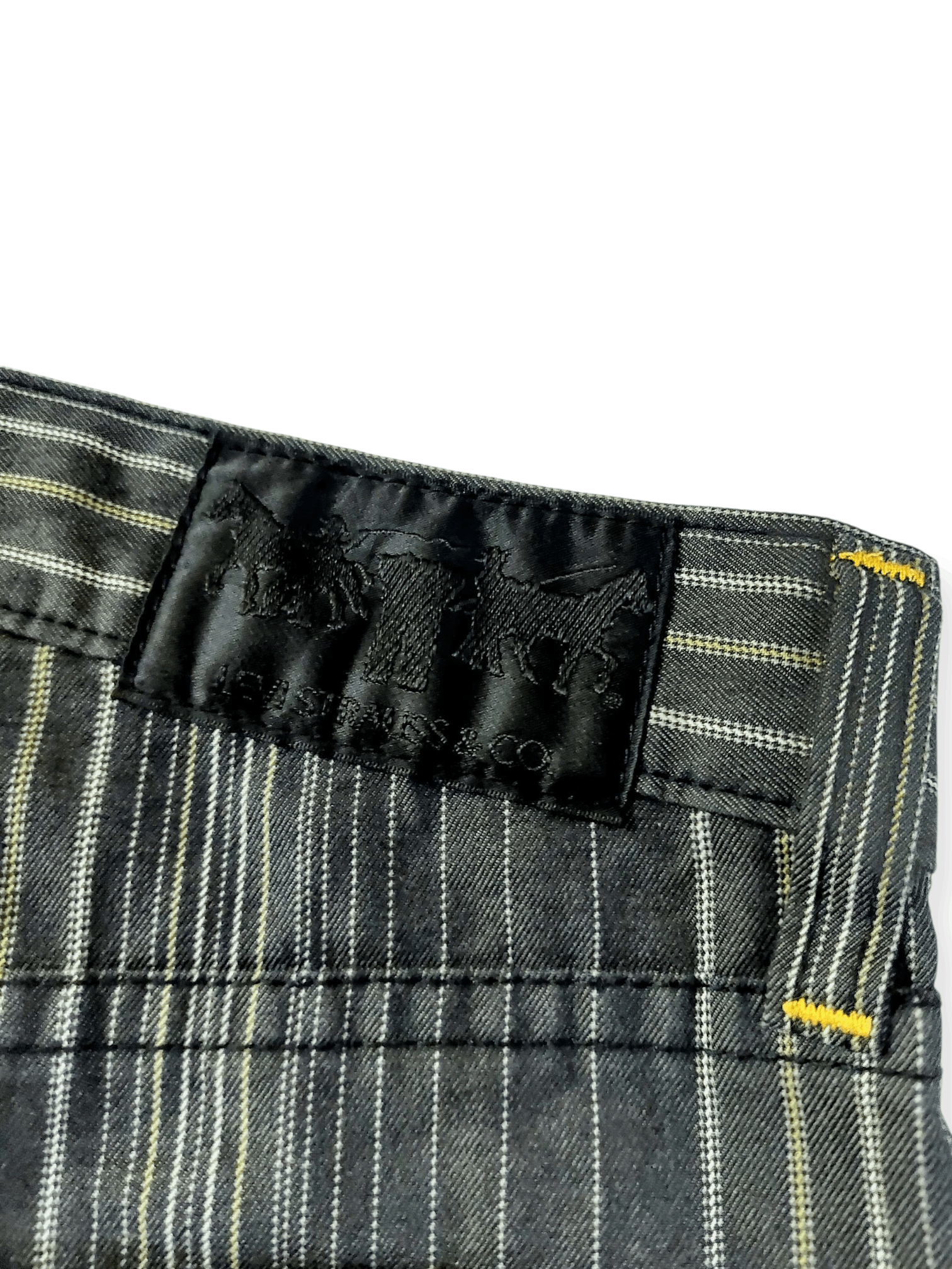 Levi's Levi's Premium Red Tag Line Stripes Sashiko Style Pants Size US 29 - 9 Thumbnail
