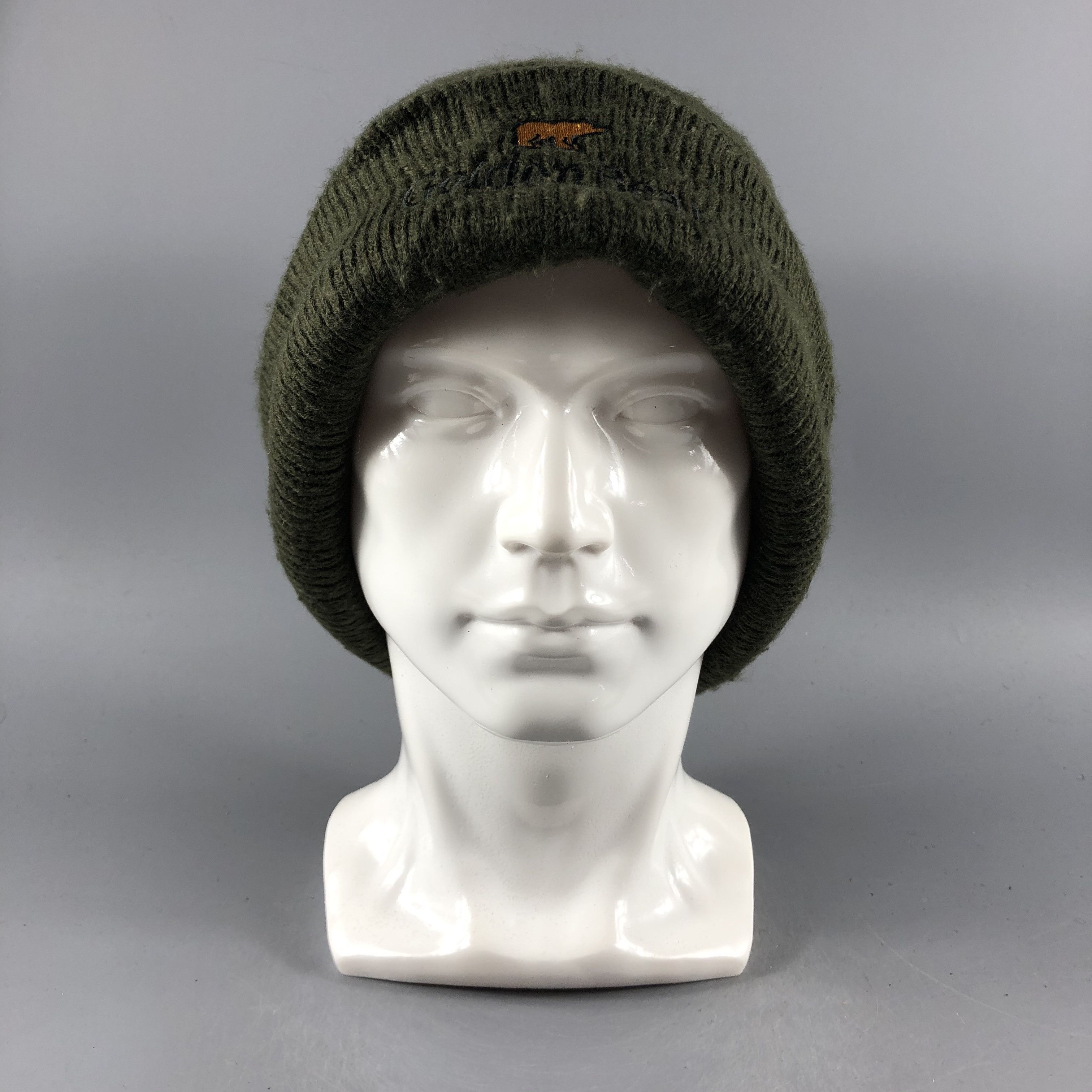 Golden Bear × Vintage Golden Bear Beanie Snow Hat Snow Cap -D763 Size ONE SIZE - 9 Thumbnail