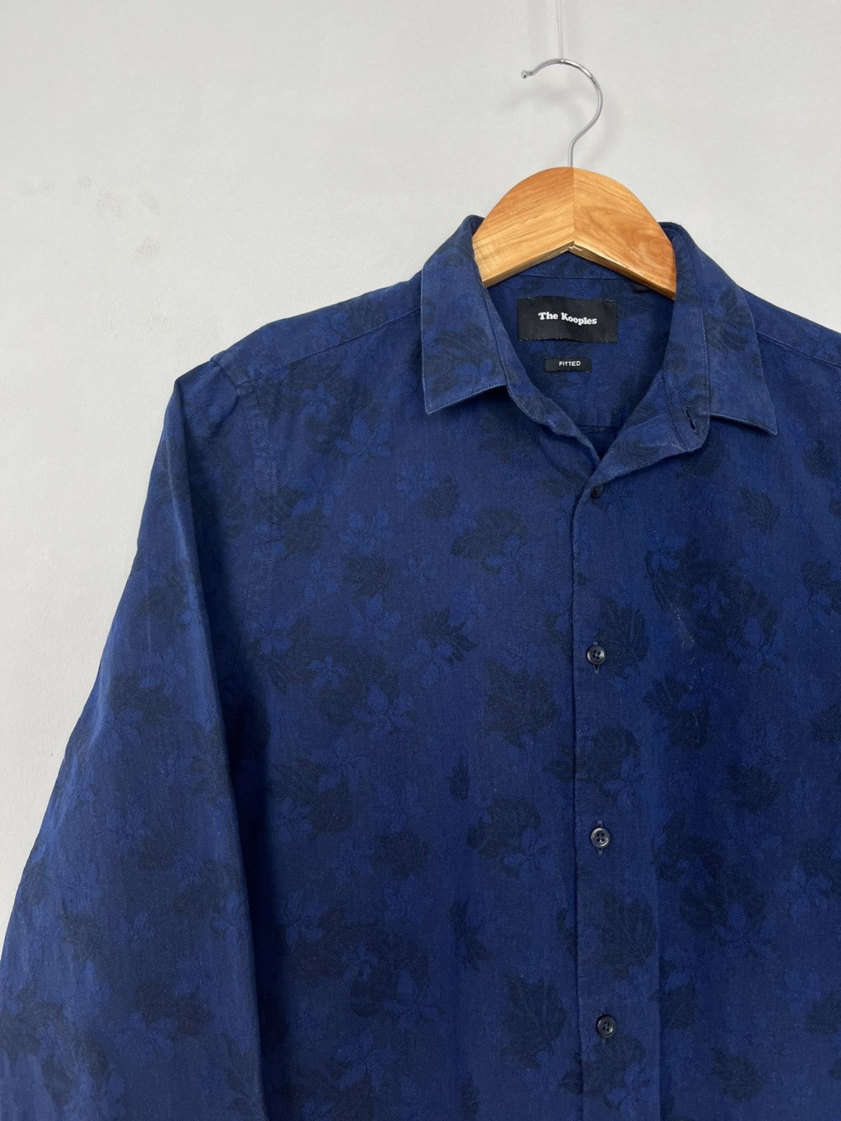The Kooples The Kooples Floral Cotton Long Sleeve Shirt Size US S / EU 44-46 / 1 - 2 Thumbnail