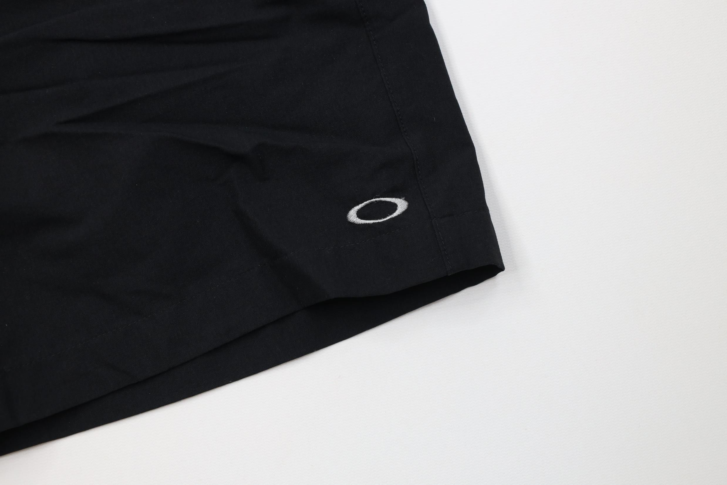 Oakley Vintage Y2K Oakley O Logo Baggy Fit Moto Shorts Black Size US 38 / EU 54 - 5 Thumbnail