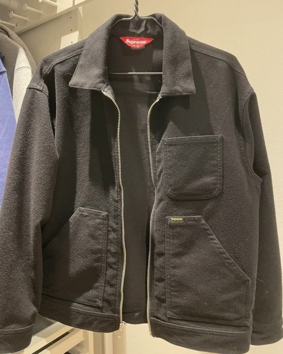 Supreme Supreme Moleskin Work Jacket S | Grailed