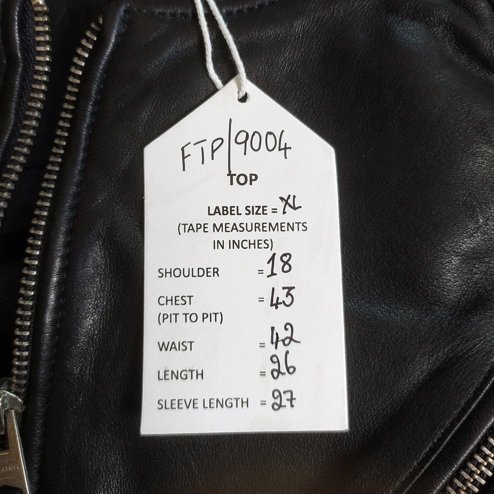 Allsaints Allsaints HARWOOD-Leather jacket Free Shipping FTP/9002 Size US XL / EU 56 / 4 - 11 Thumbnail