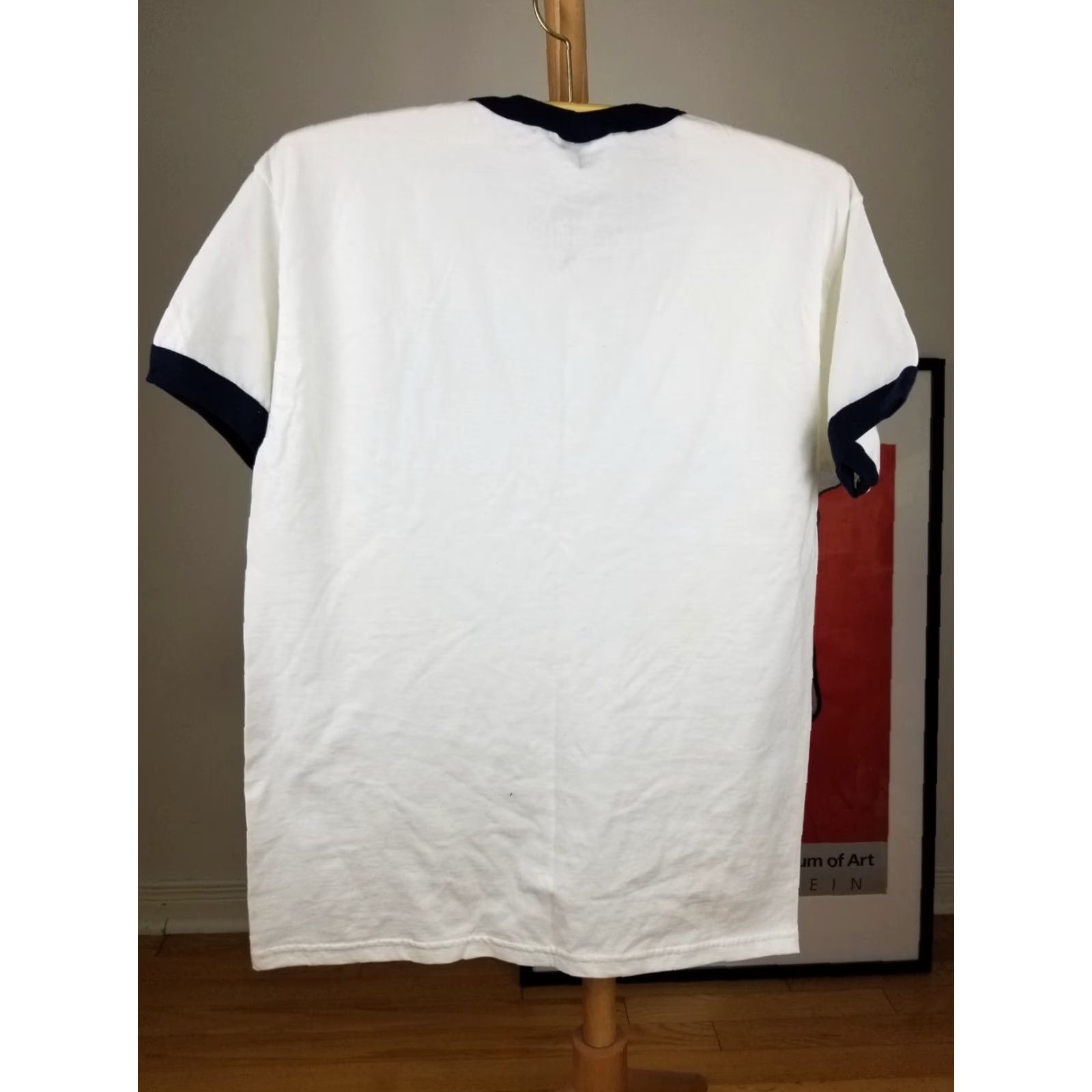 Vintage VINTAGE USAFA PALICIA WHITE RINGER T-SHIRT M Mens Short Sleeve Round Neck Cotton Jersey 20 inch 28 inch 90s 2000s Size US M / EU 48-50 / 2 - 6 Thumbnail