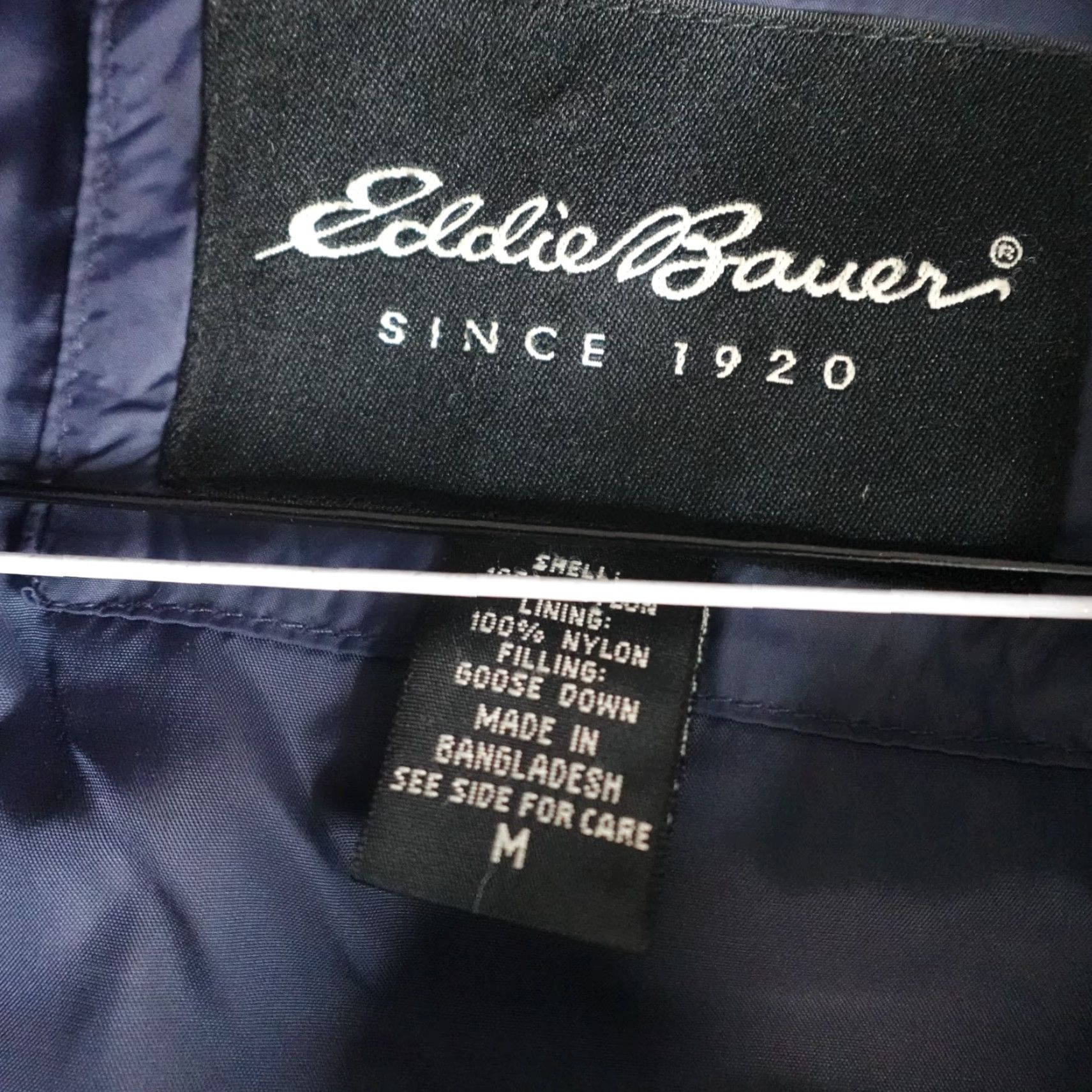 Eddie Bauer Eddie Bauer Puffer Vest Men M Blue Full Zip Down Filled Size US M / EU 48-50 / 2 - 5 Thumbnail