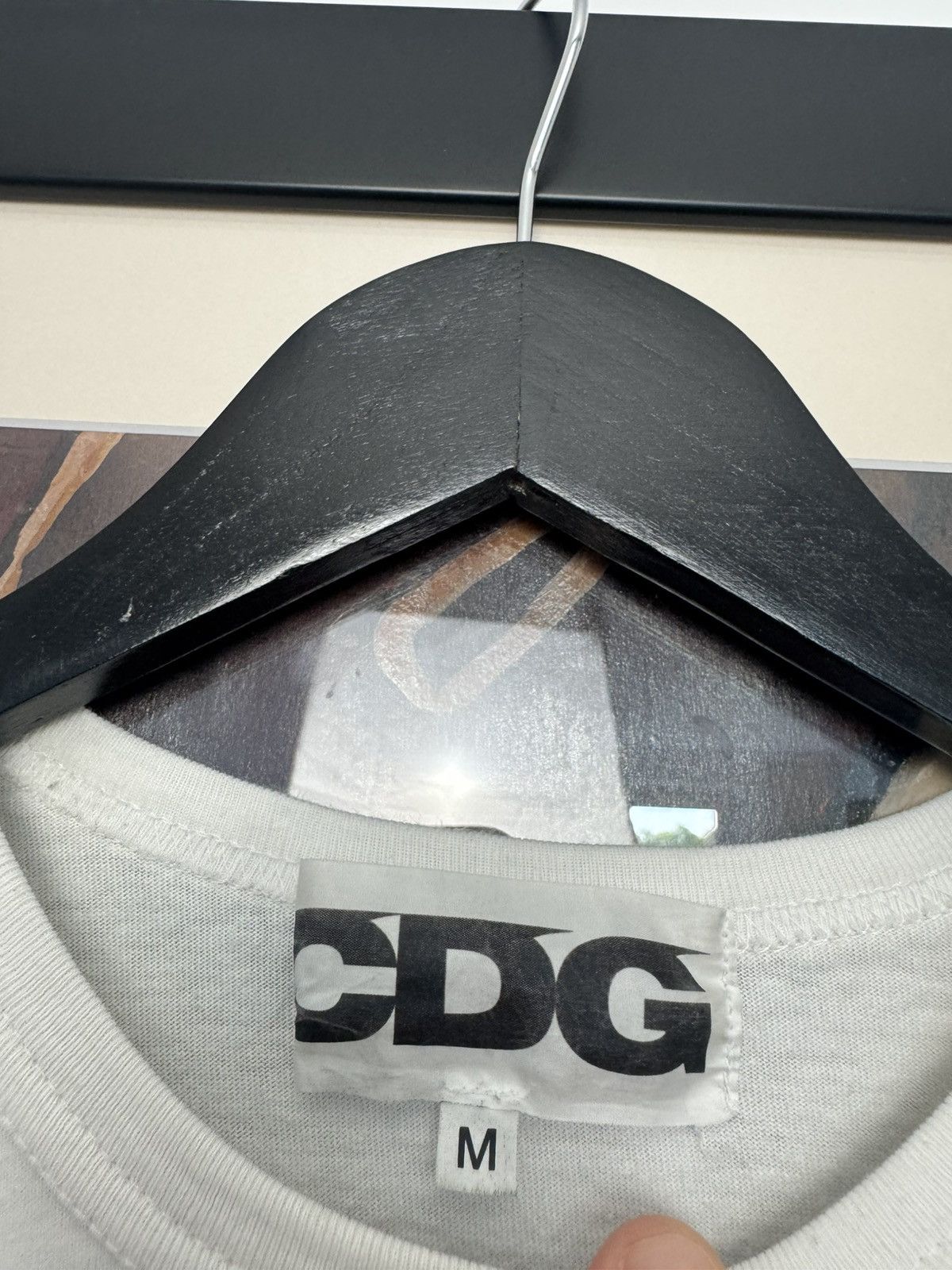 CDG by Comme des Garcons Comme Des Garcons CDG Logo T-Shirt Japanese Brand Japan Hype Size US M / EU 48-50 / 2 - 3 Thumbnail