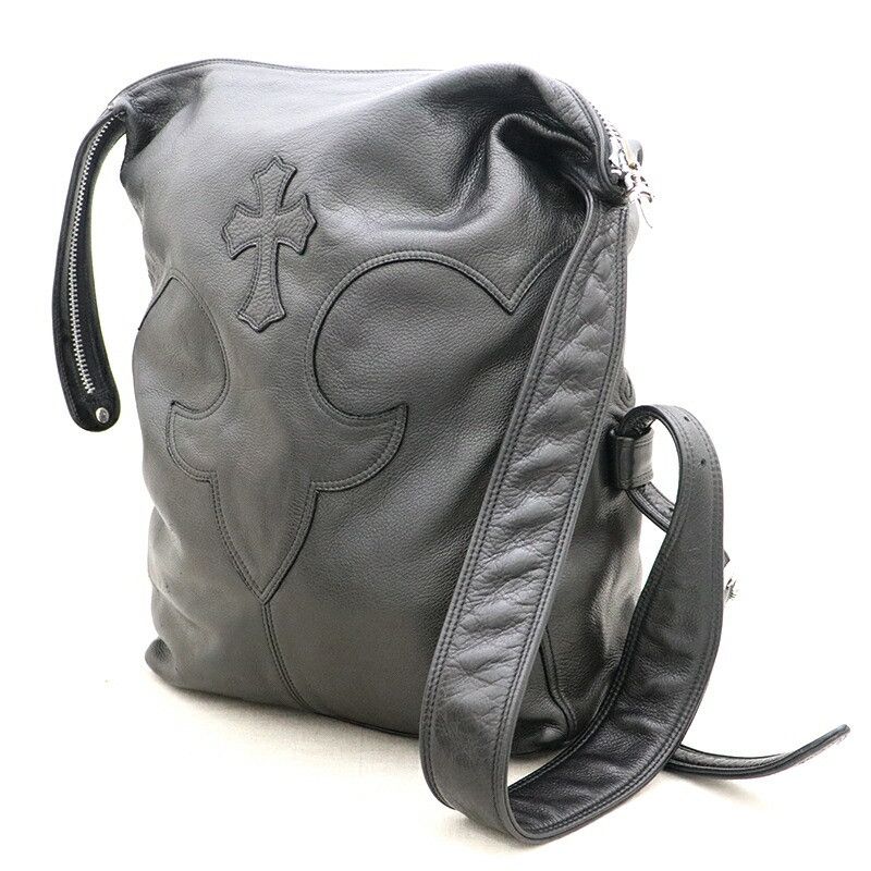 ⚫️Chrom hearts【インヴォイス原本・美品・LELO SM ・BK】 CHROME HEARTS クロムハーツ（原本無） 購入時証明書付属 日本製
