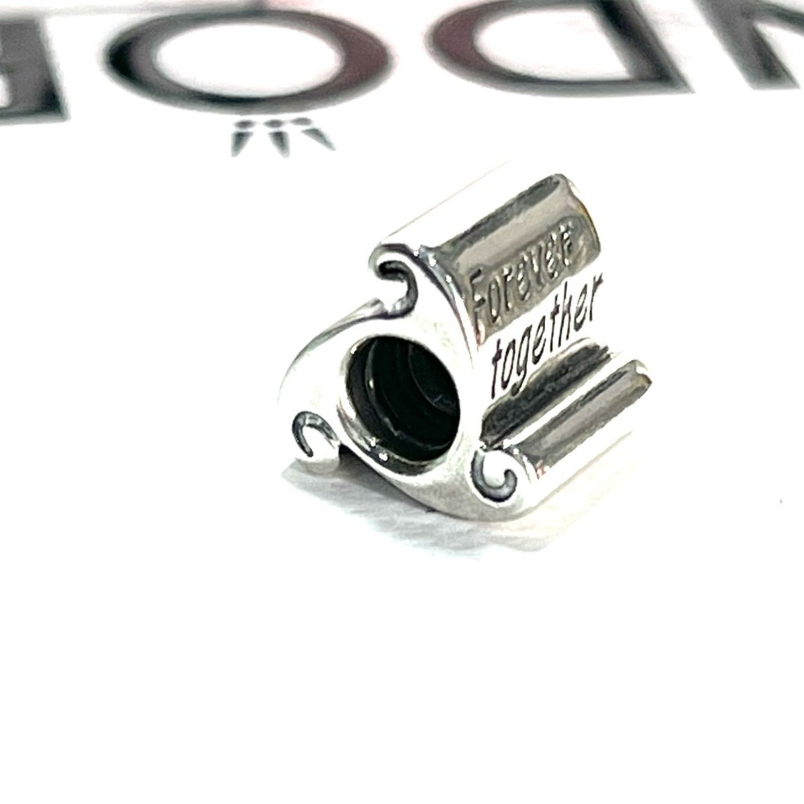 pandora PANDORA Sterling Silver Forever Together Scroll Bead Size ONE SIZE - 3 Thumbnail