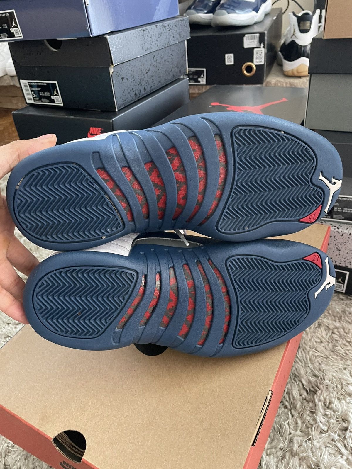 Jordan Brand Jordan 12 French Blue Size US 9 / EU 42 - 7 Thumbnail