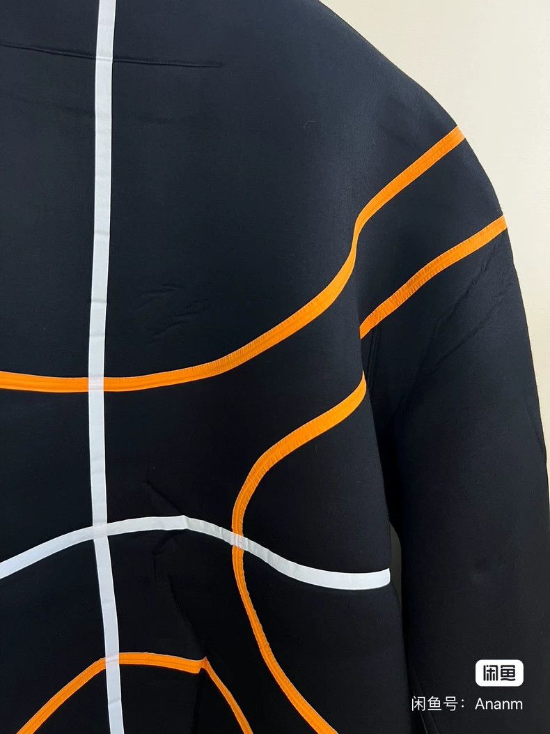 Givenchy Givenchy Space Cotton Hoodie, Size M, Black Base with Oran Size US M / EU 48-50 / 2 - 7 Thumbnail