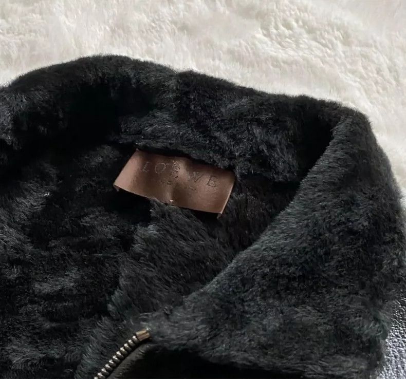 Loewe LOEWE Pleated jacket A dark green lacquered leather coat Size S / US 4 / IT 40 - 7 Thumbnail