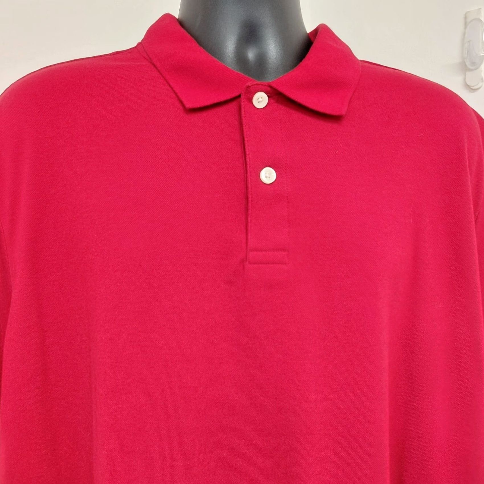 Vintage Goodfellow & Co Polo Shirt Men's XXLarge Red Short Sleeve Casual Golf Rugby Shirt Size US XXL / EU 58 / 5 - 4 Thumbnail