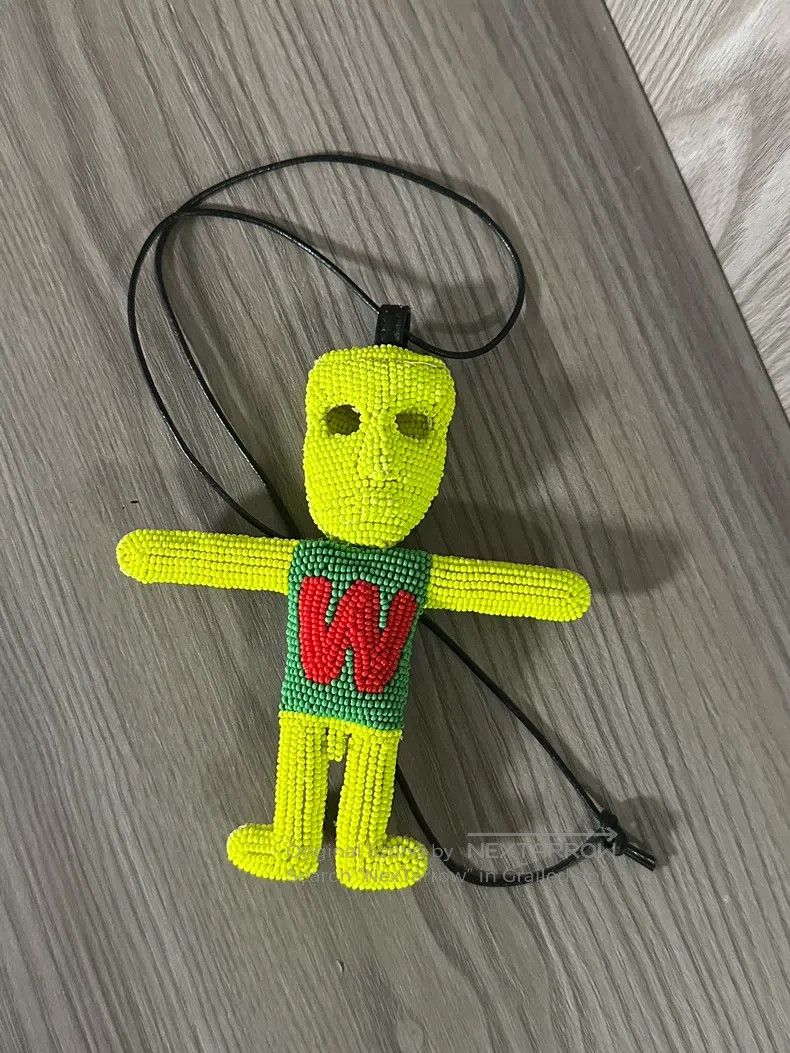Walter Van Beirendonck Walter Van Beirendonck Doll beaded necklace Size ONE SIZE - 1 Thumbnail