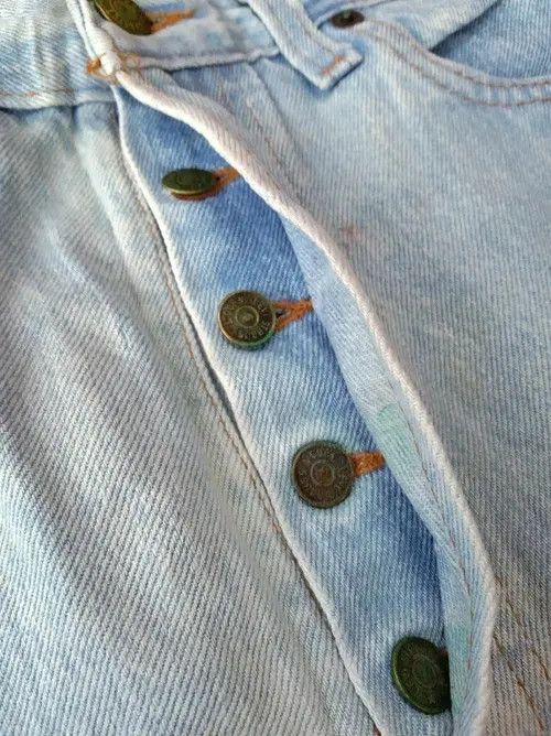 Levi's × Vintage 80s Vintage Levis 501 Made In USA Sun Faded Distressed Jeans Size US 33 - 10 Thumbnail