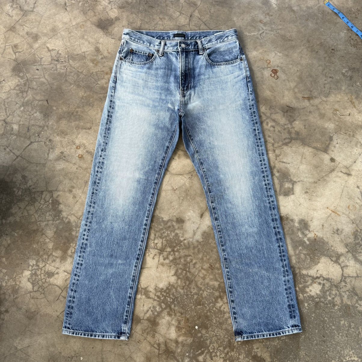 Japanese Brand Vintage Japanese Faded Washer Denim Jean Pants Size US 34 / EU 50 - 1 Thumbnail