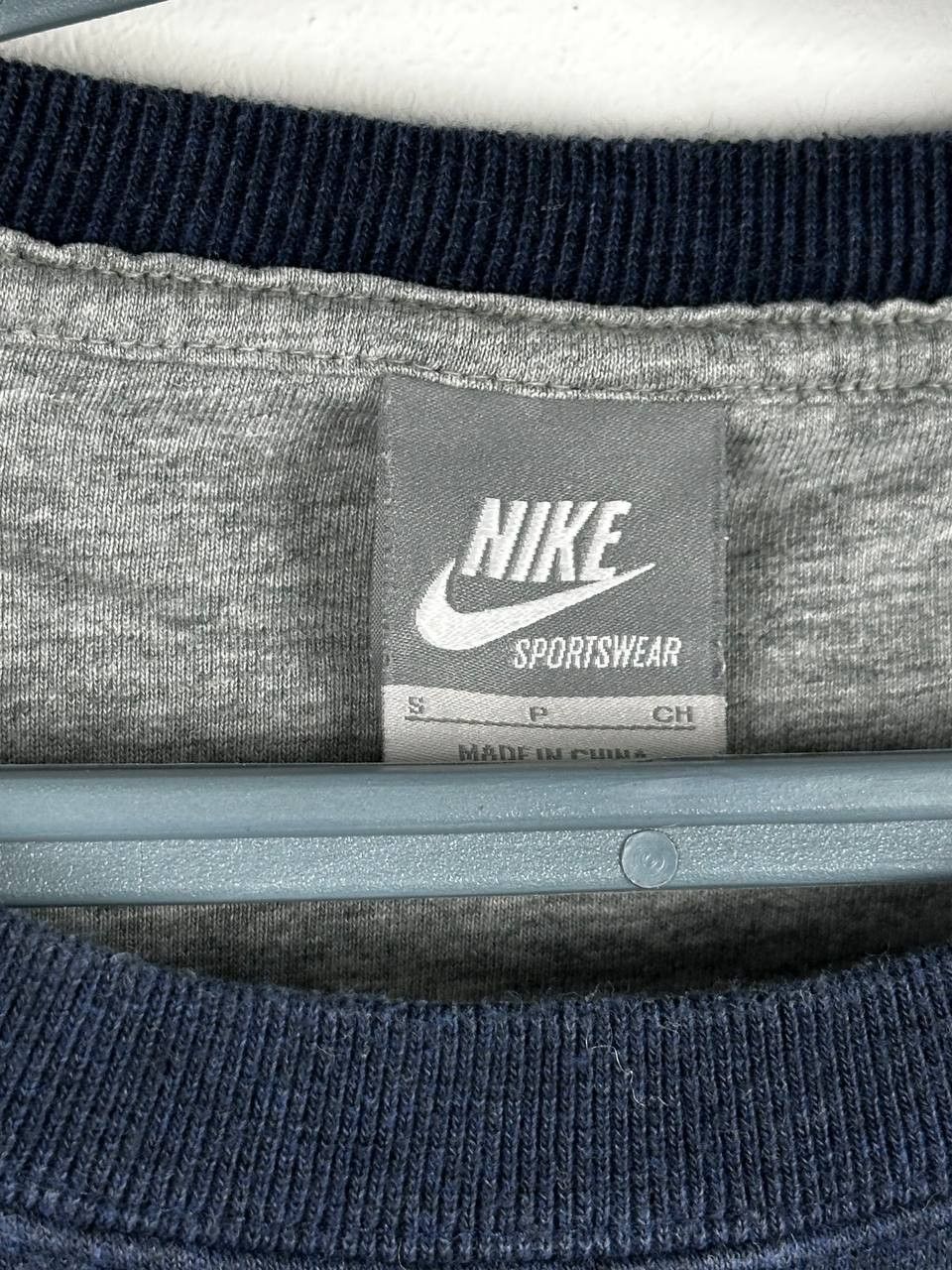 Nike × Vintage Nike Sweatshirt Hype Center Logo Swoosh Oversized Y2K Size US M / EU 48-50 / 2 - 6 Thumbnail
