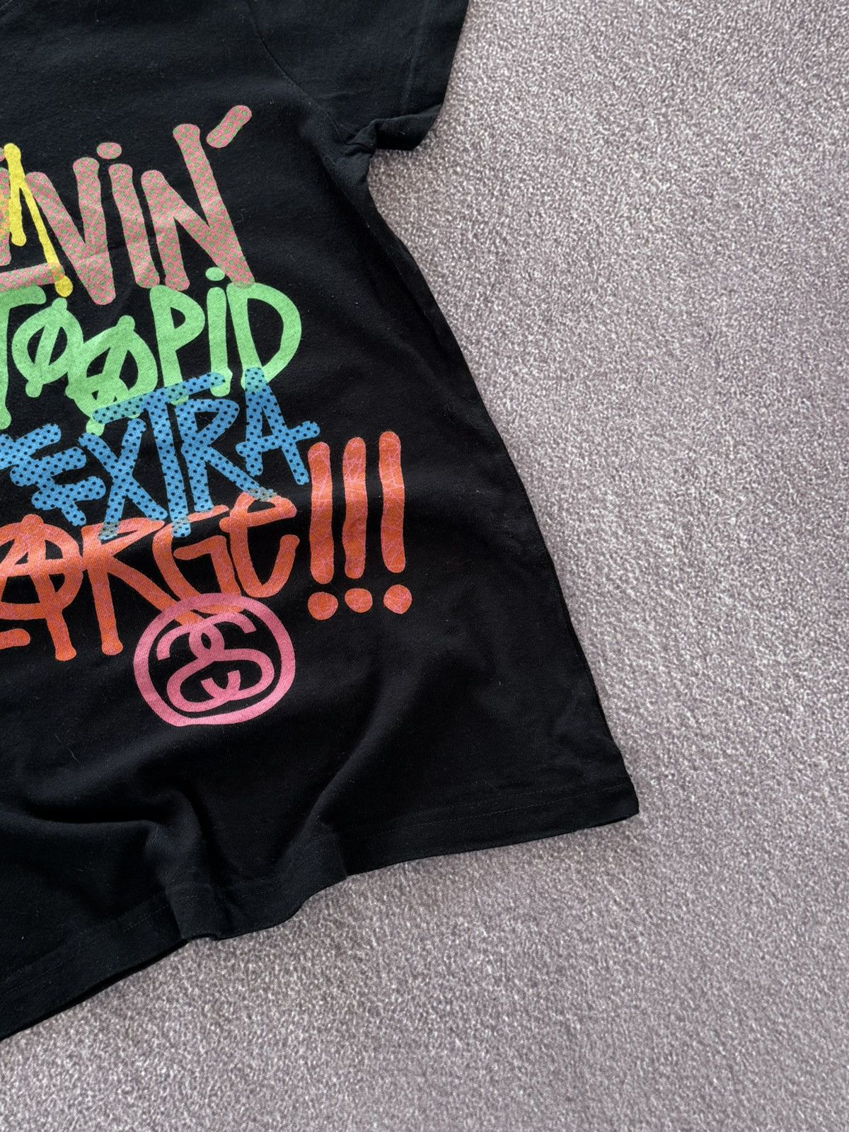 Stussy Vintage Stussy Y2K Graphic Print 90’s T-Shirt Size L / US 10 / IT 46 - 6 Thumbnail