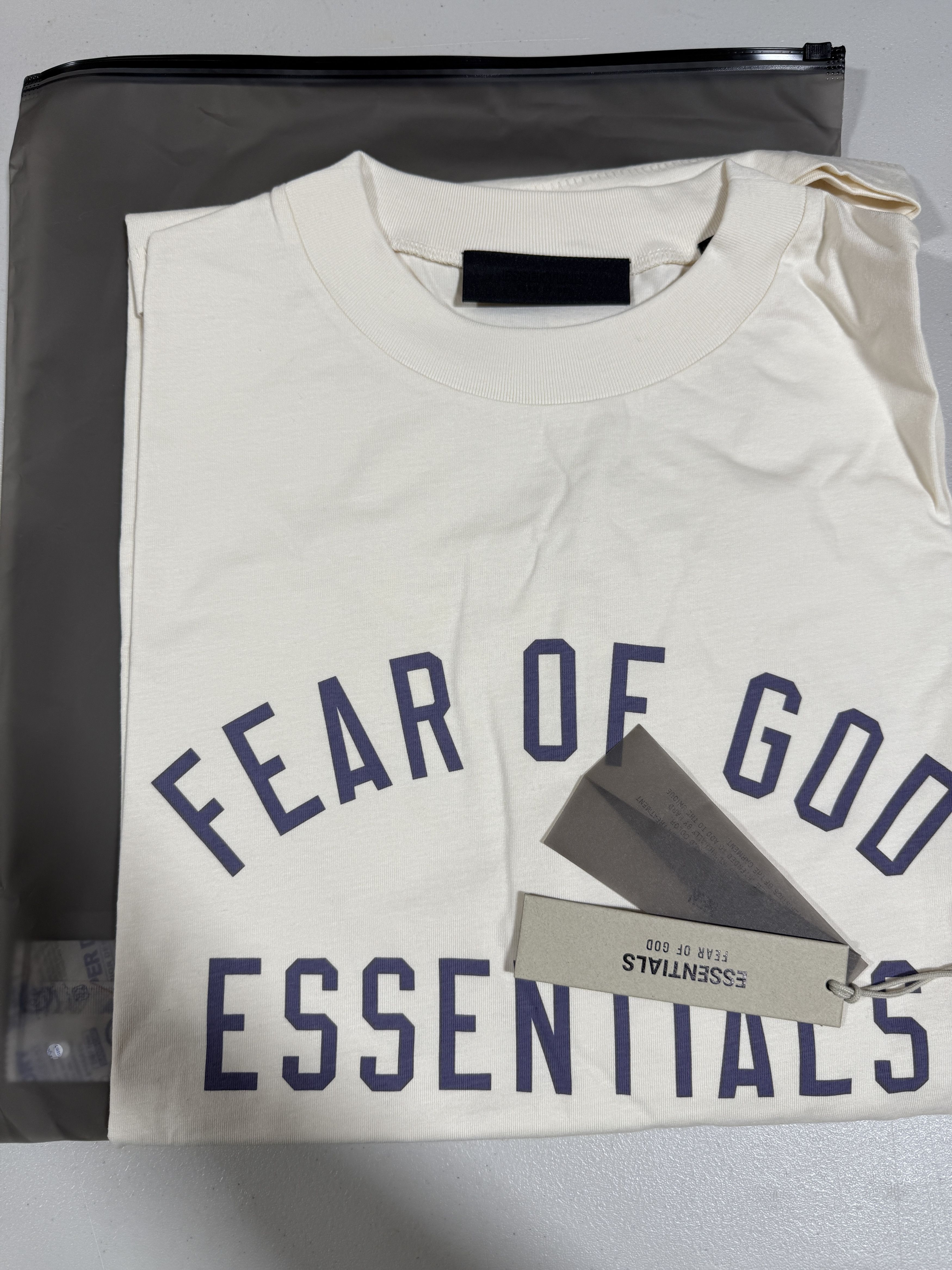 Fear of God Fear of God Essentials Jersey Crewneck Tee Shell (L) Size US L / EU 52-54 / 3 - 4 Thumbnail