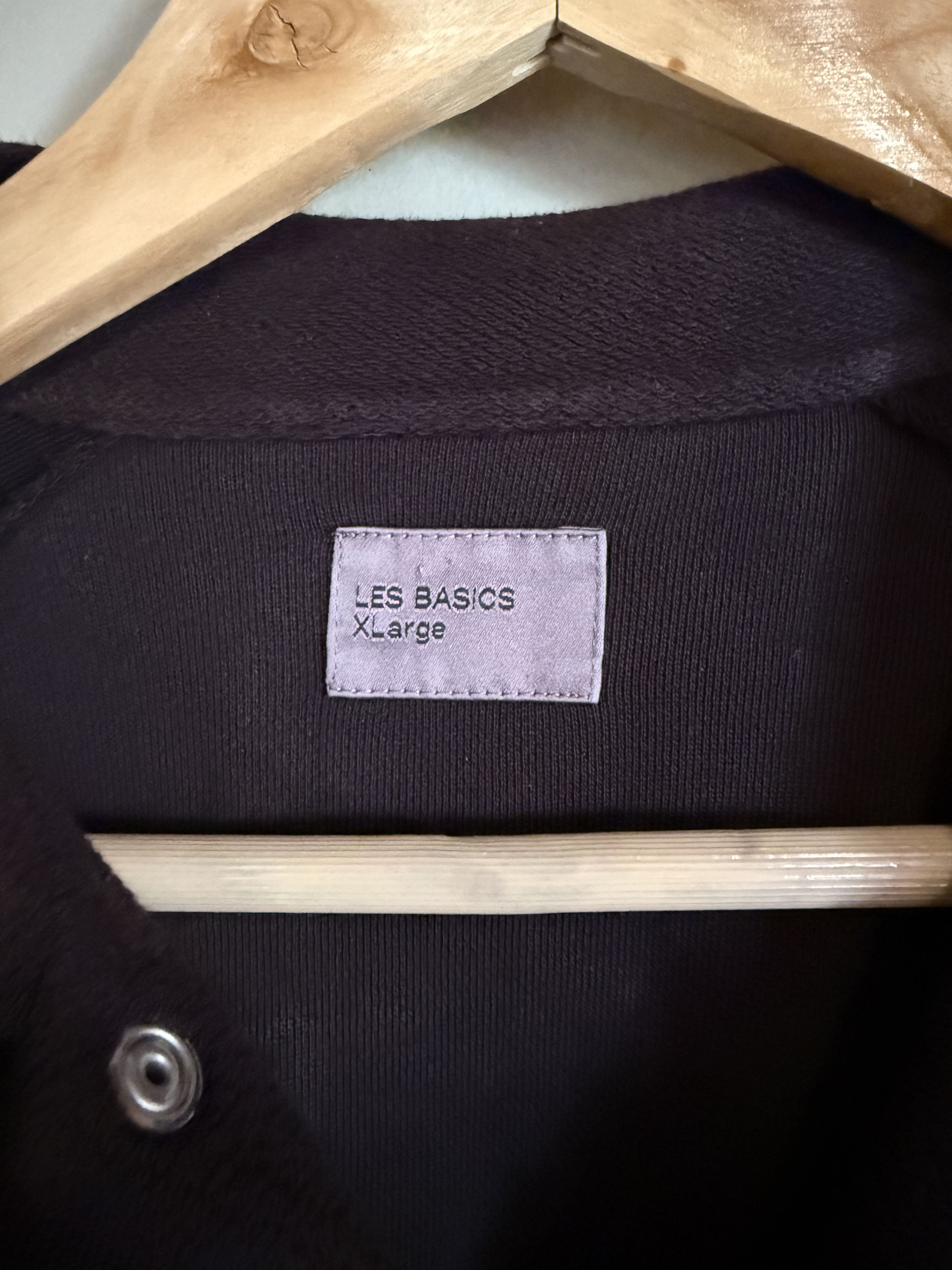 Les Basics Les Basics Plum Cotton Shirt Jacket, XL, Fits Like a Large Size US XL / EU 56 / 4 - 3 Thumbnail