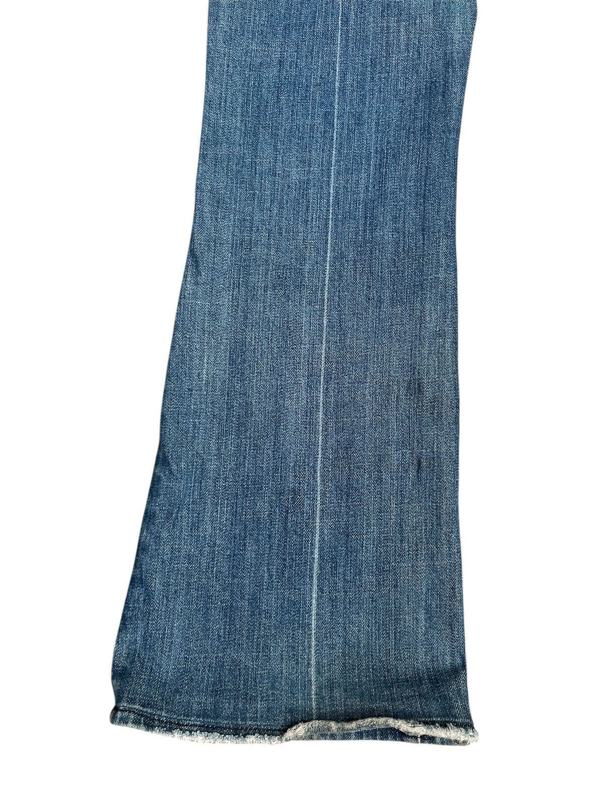 7 For All Mankind 7 For All Minkind Faded Washed Flare Jeans Size US 27 - 13 Thumbnail