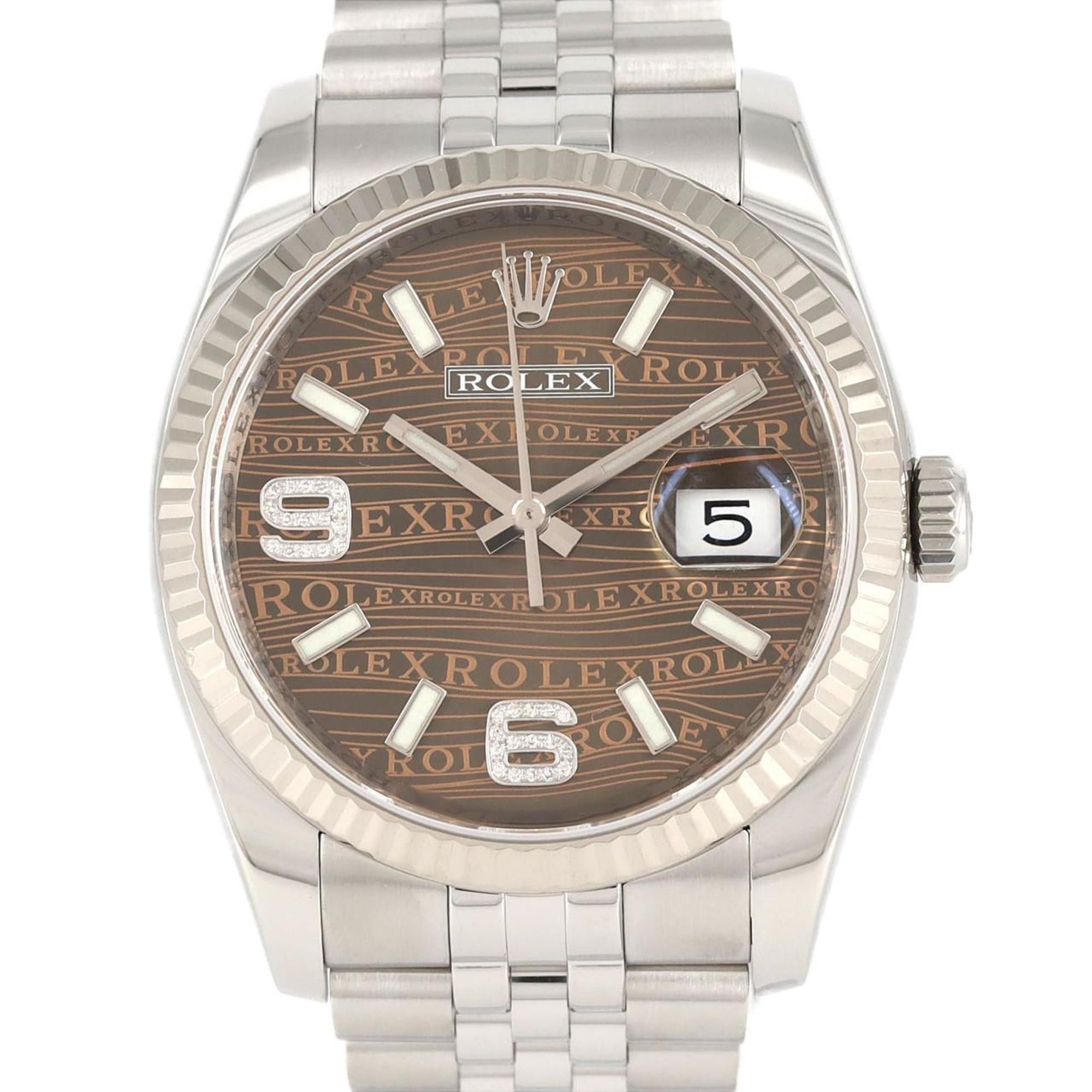 Rolex Rolex Datejust 116234 SSxWG Watch Automatic Random Number Size ONE SIZE - 1 Thumbnail