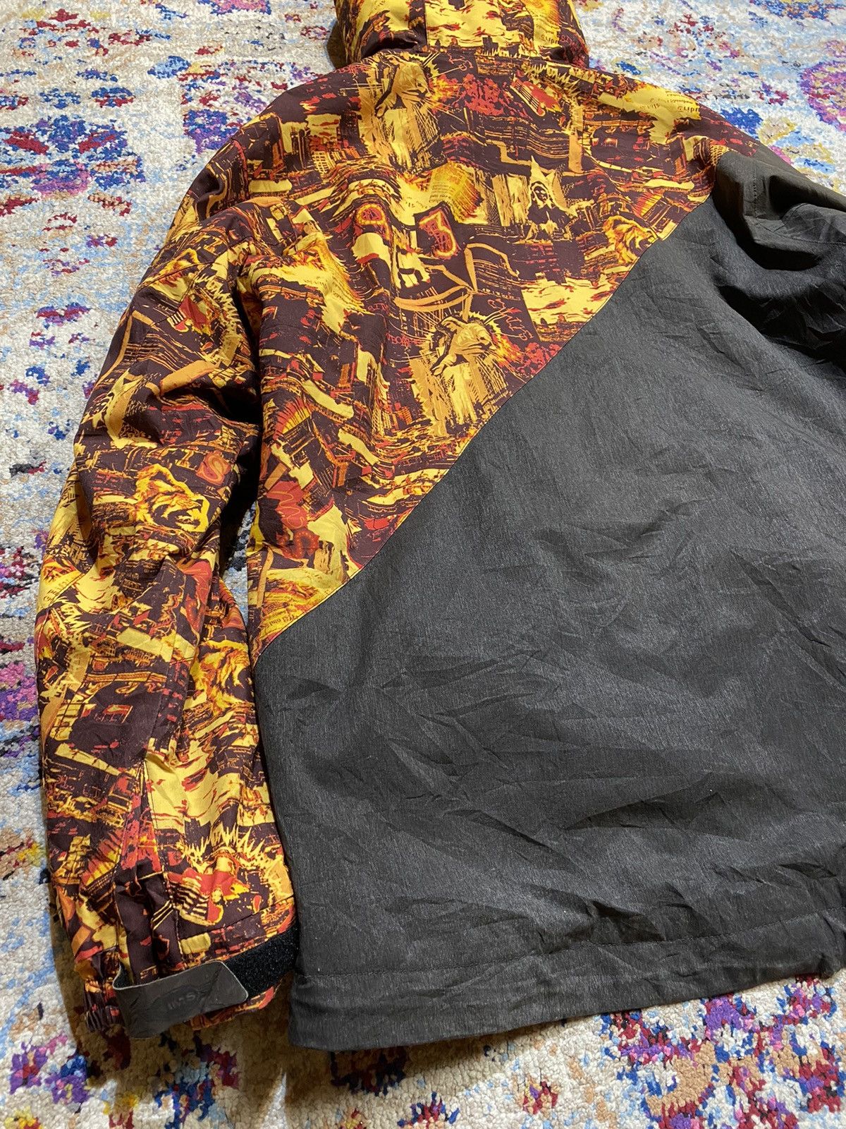 Other × Simms VTG SIMS SNOWBOARD LIBERTY STATUE HOODIE JACKET Size US XL / EU 56 / 4 - 3 Thumbnail