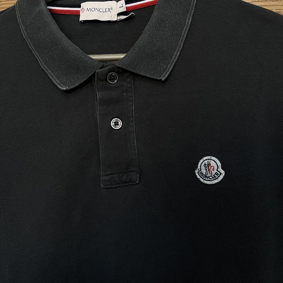 Moncler Moncler Polo Long Sleeve Size US L / EU 52-54 / 3 - 4 Thumbnail