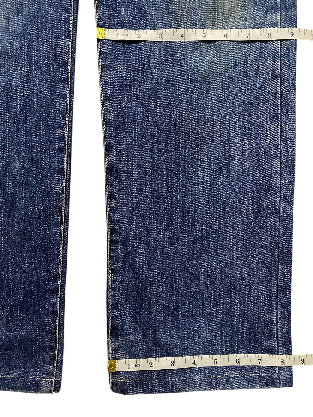 Junya Watanabe Vintage Japanese Brand Edwin 404 Grunge Distressed Loose Size US 34 / EU 50 - 14 Thumbnail