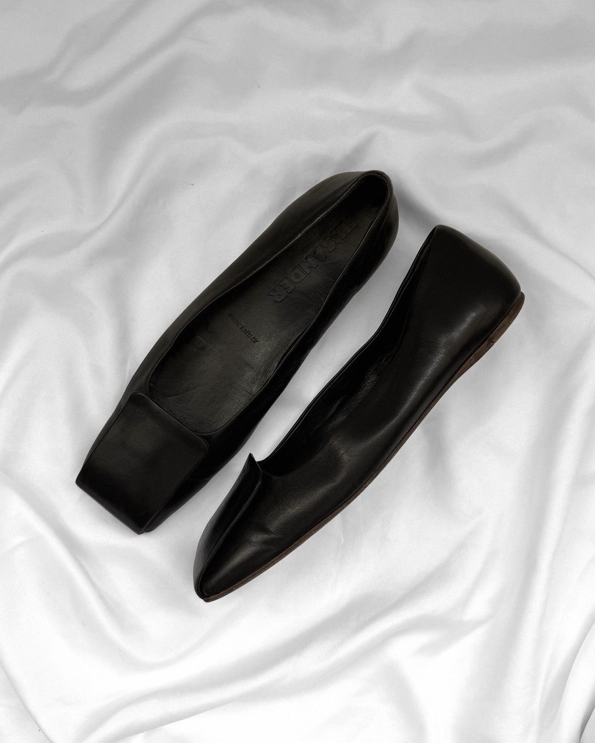 Jil Sander Jil Sander Leather Elegant Square Toe Ballet Flats Size US 6.5 / IT 36.5 - 2 Thumbnail