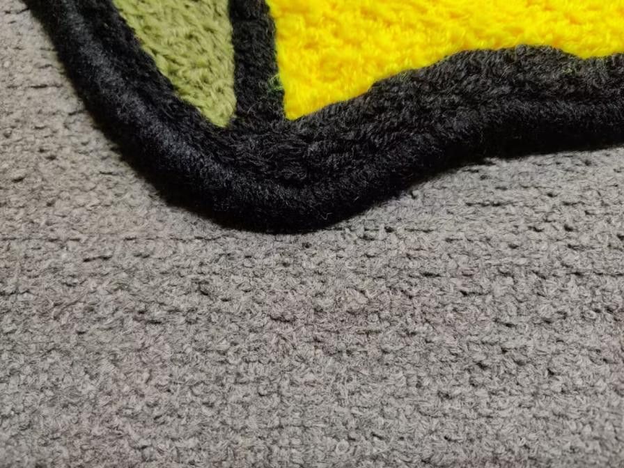 Other Ed Edd & Eddy Plank Wool Thread Carpet Size ONE SIZE - 5 Thumbnail