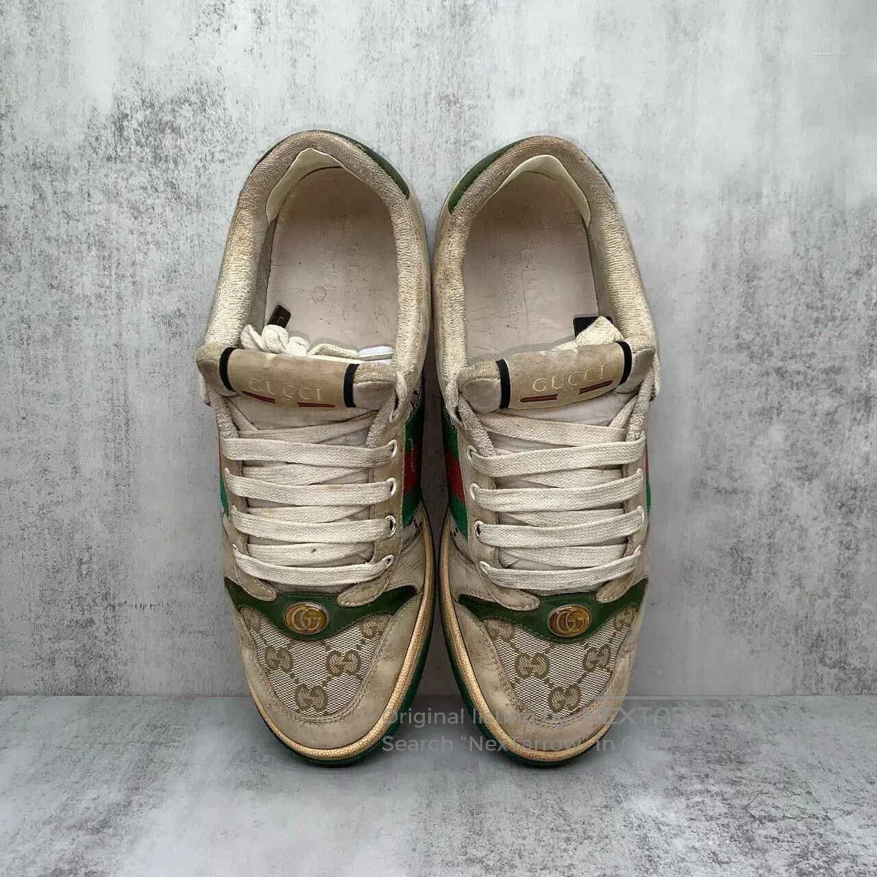 Gucci gucci green tail dirty shoes size 42. Size US 11 / EU 44 - 6 Thumbnail