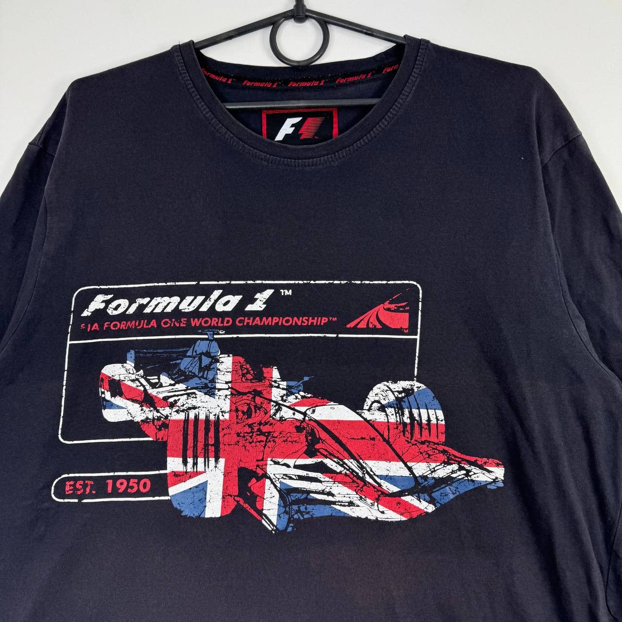Ferrari Formula 1 T Shirt Black Graphic Racing F1 Motorsport Mens XL Size US XL / EU 56 / 4 - 2 Thumbnail