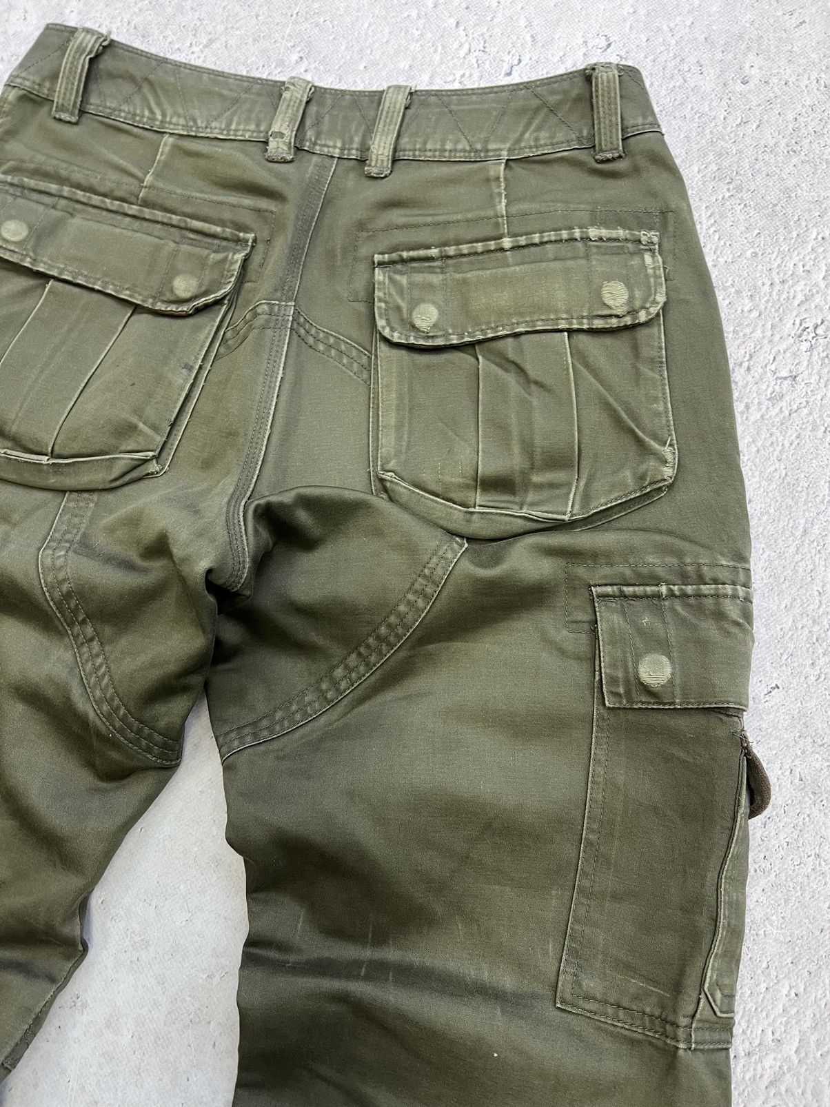 If Six Was Nine × Japanese Brand × Le Grande Bleu (L.G.B.) SALE💣💣2000s Japanese Punk Bondage Baggy Cargo Pants Y2K Size US 32 / EU 48 - 11 Thumbnail