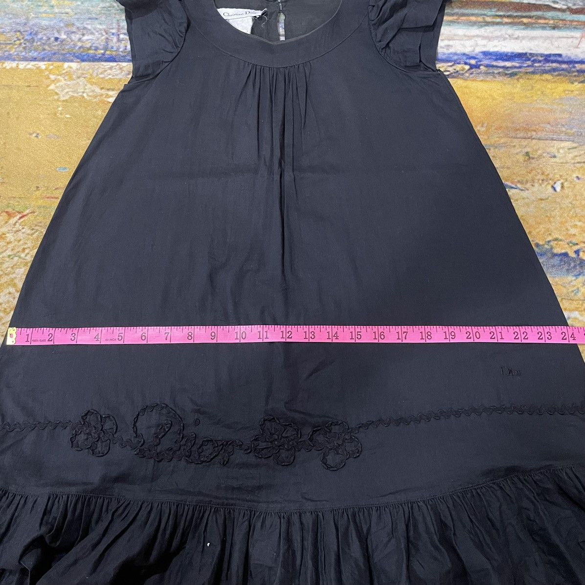 Christian Dior Monsieur Vintage Christian Dior Sleeveless Mini Dress Size XS / US 0-2 / IT 36-38 - 12 Thumbnail