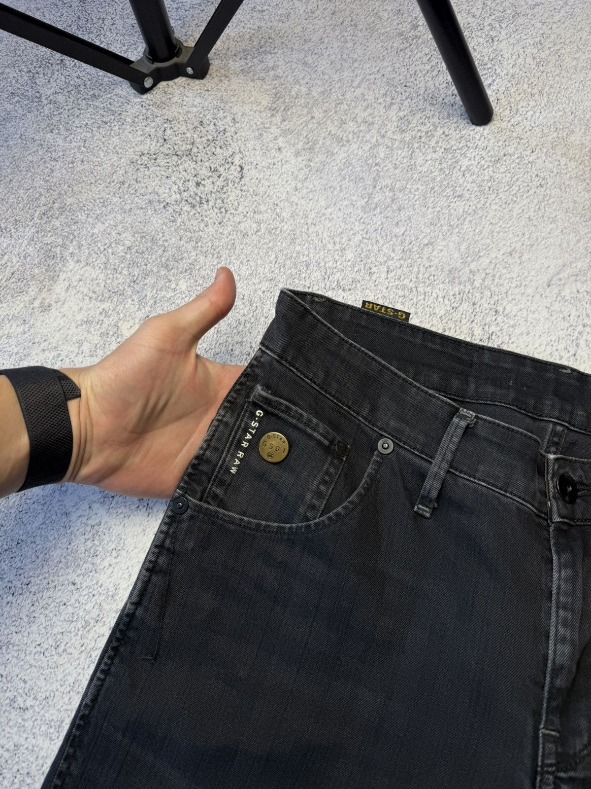 G-Star Vintage G Star Raw 3D Denim Pants Y2K Size US 32 / EU 48 - 6 Thumbnail