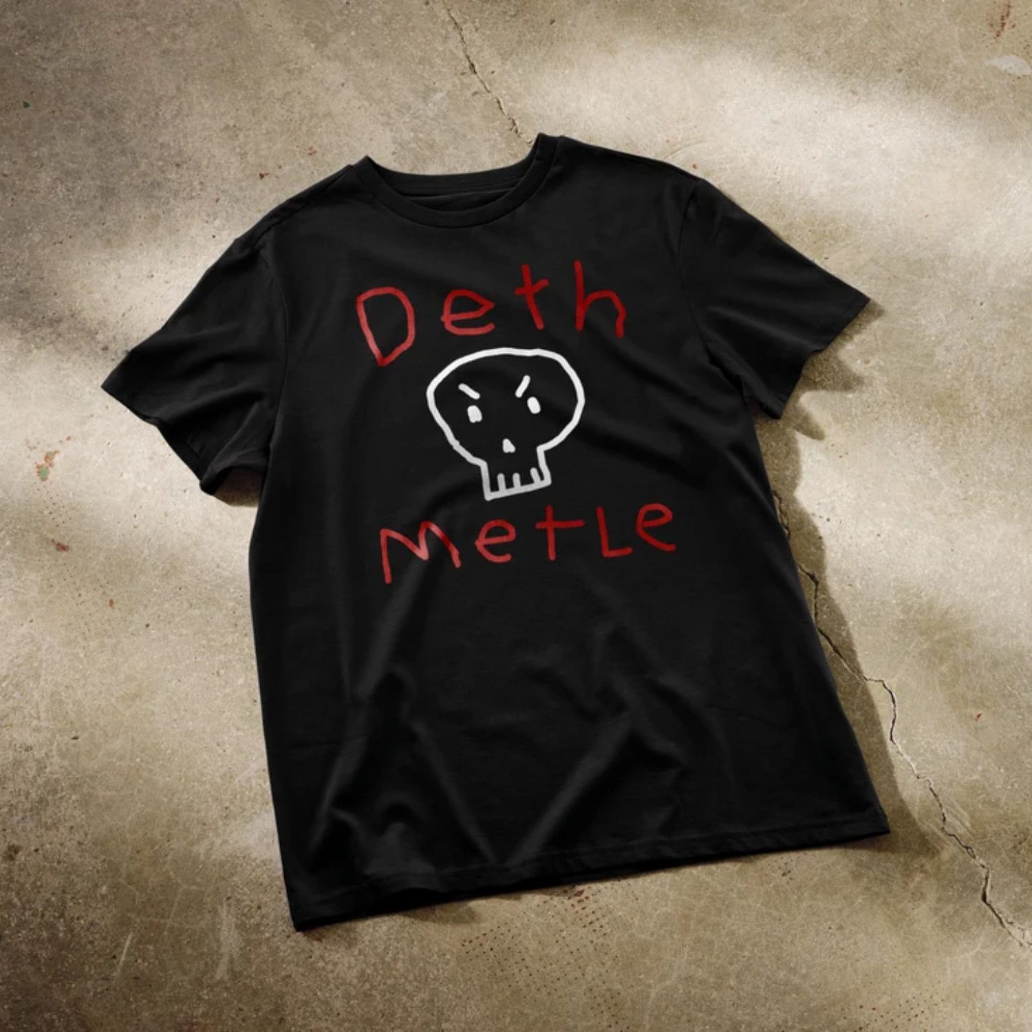 Japanese Brand Death Metal T-Shirt, Heavy Metal Emo Shirts Size US L / EU 52-54 / 3 - 1 Thumbnail
