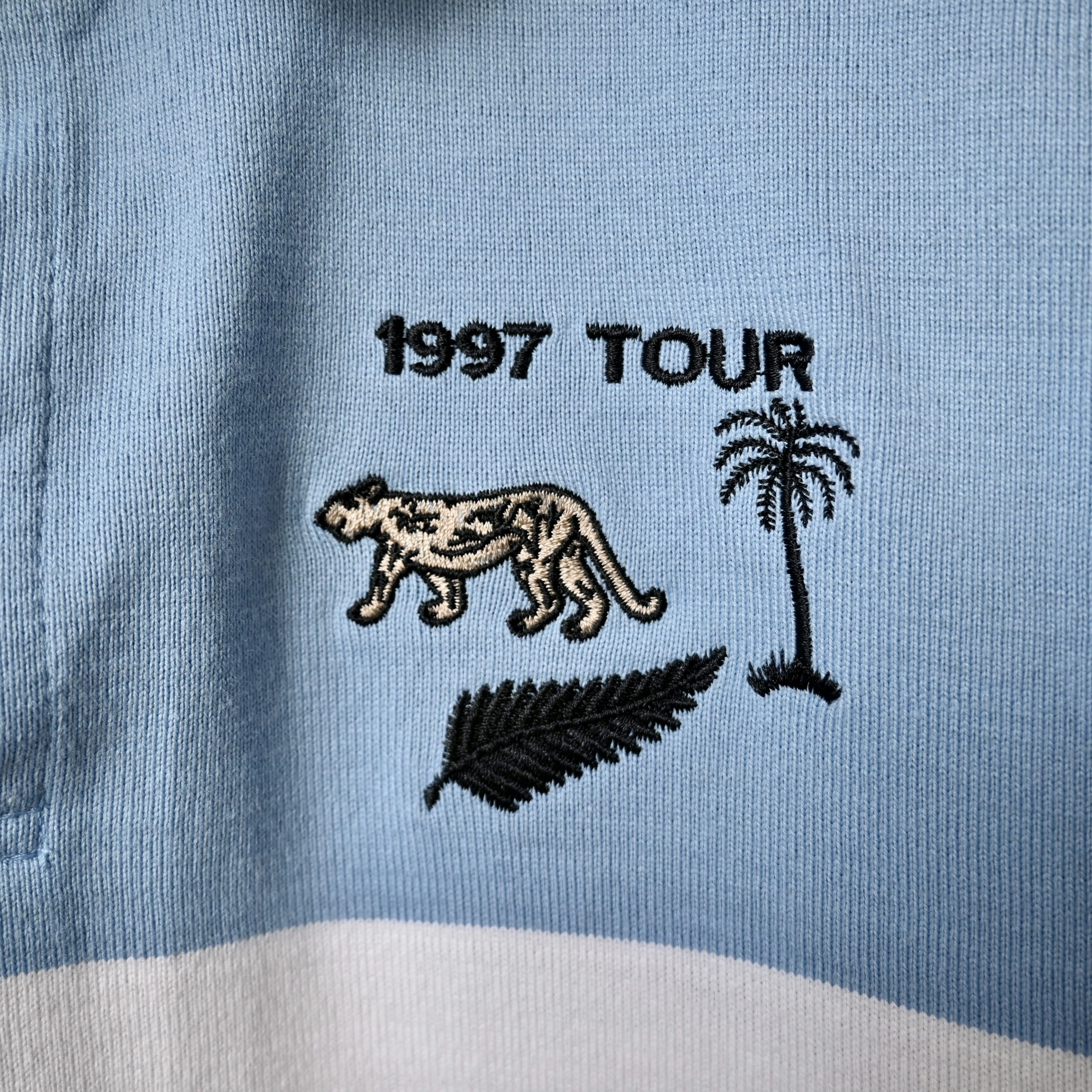 All Blacks Vintage LENCO 1997 vs ALL BLACKS match tour rugby shirt Size US M / EU 48-50 / 2 - 11 Thumbnail