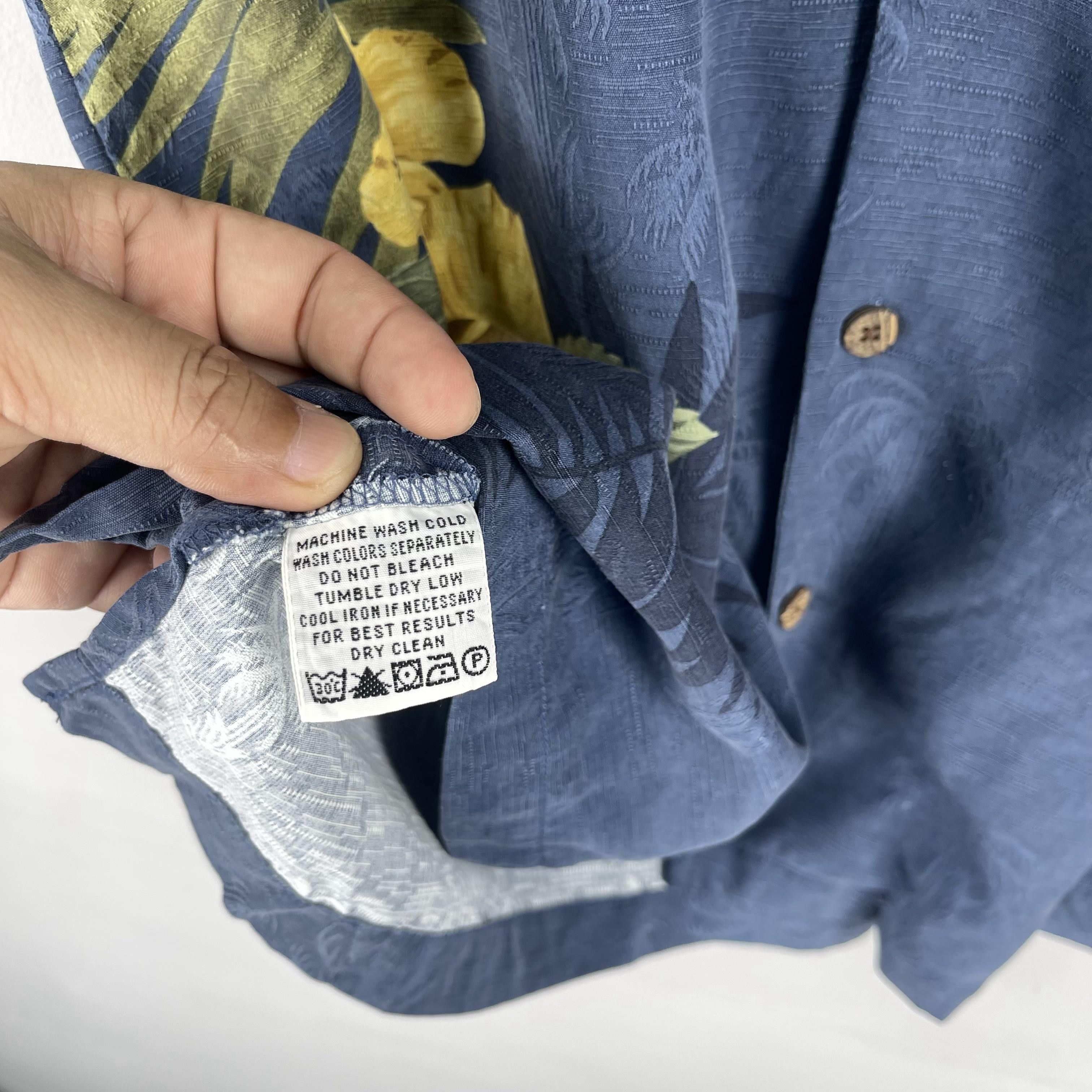 Tommy Bahama Vintage TOMMY BAHAMA Hawaii Tropical Beach Floral Silk Shirt Size US M / EU 48-50 / 2 - 7 Thumbnail