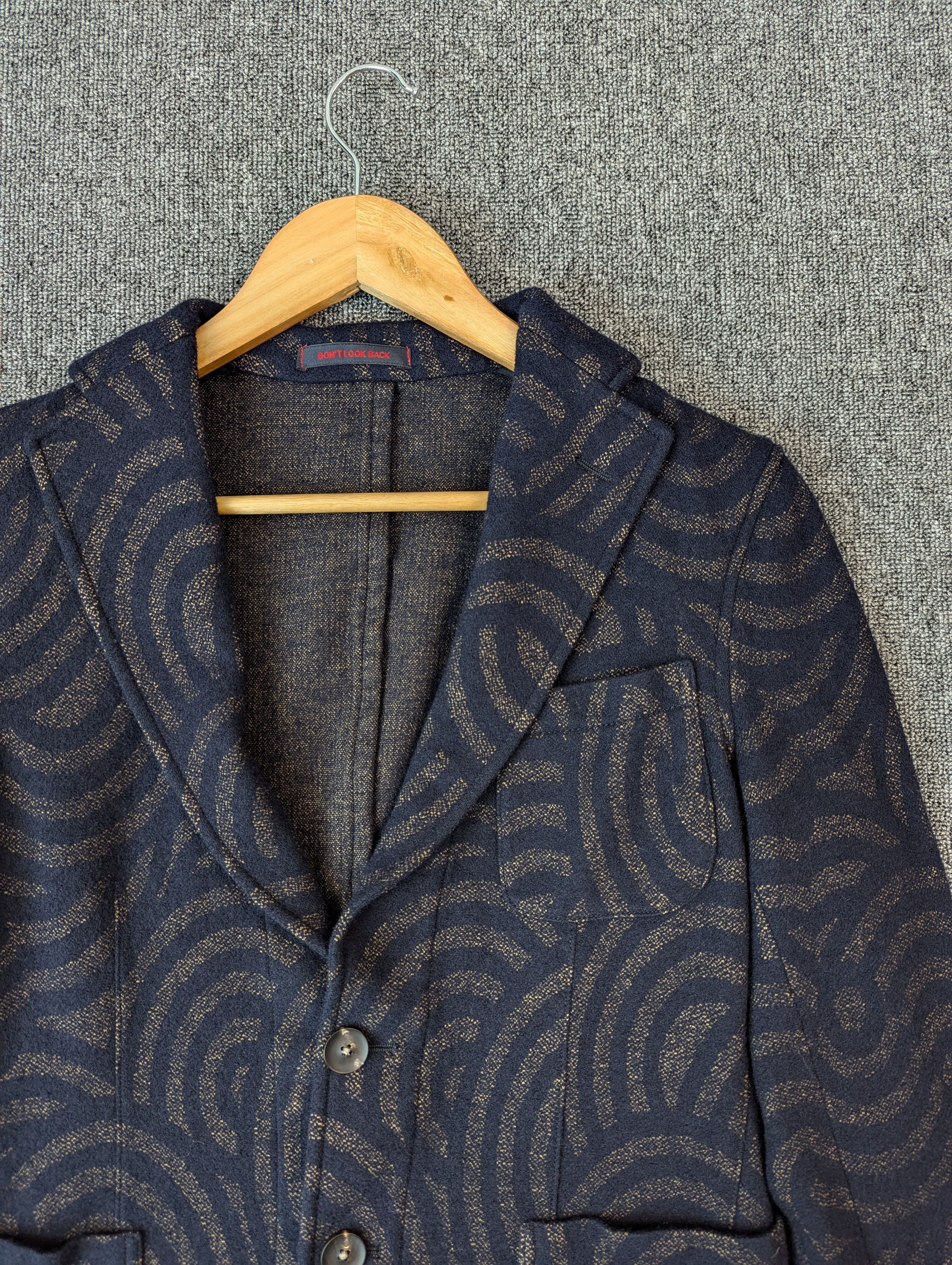 Designer × THE GIGI Vintage The GiGi Patterned Style Blazer Jacket Size 48 Size XL / US 12-14 / IT 48-50 - 2 Thumbnail