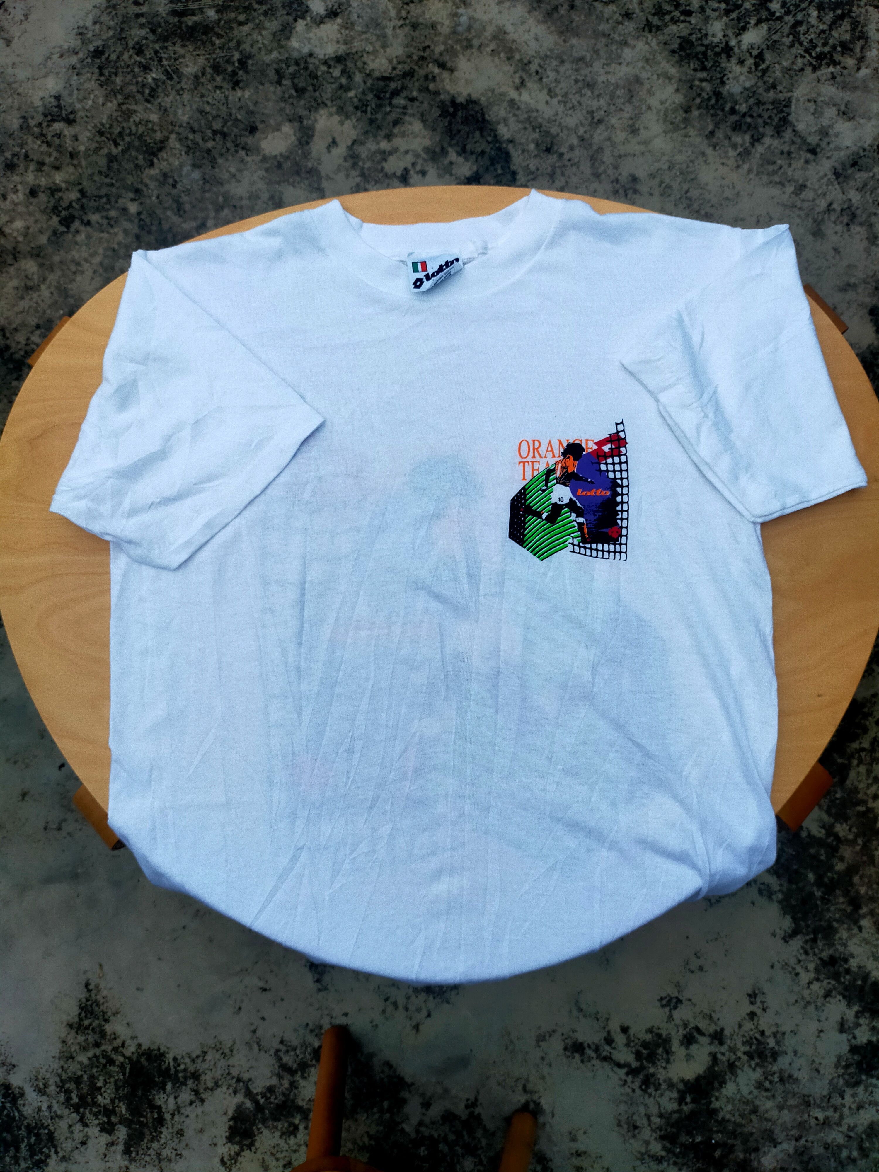 Vintage T-shirt Orange Team