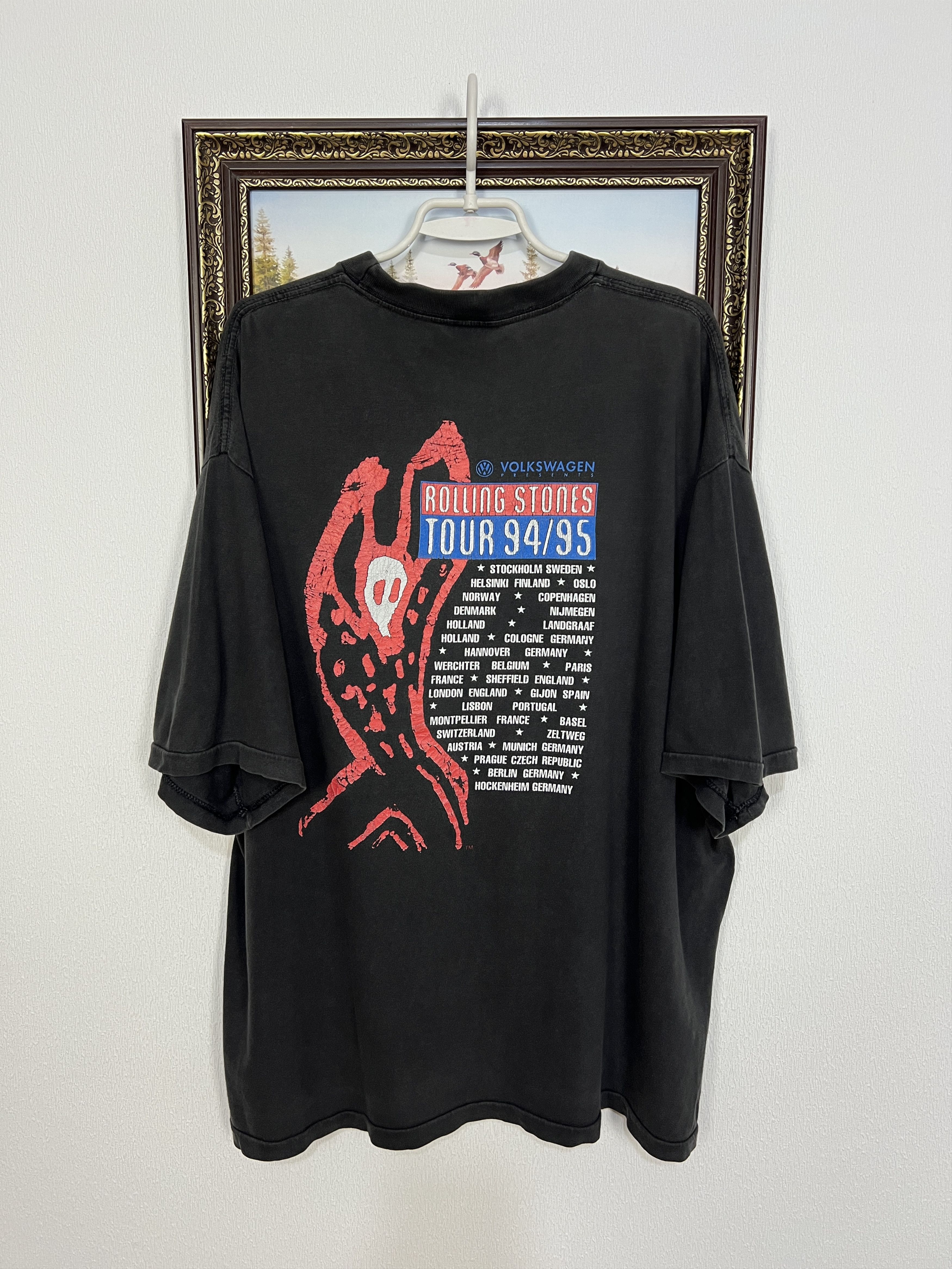 Vintage Vintage The Rolling Stones Voodoo Lounge Tour Shirt Band Tee Size US XL / EU 56 / 4 - 10 Thumbnail