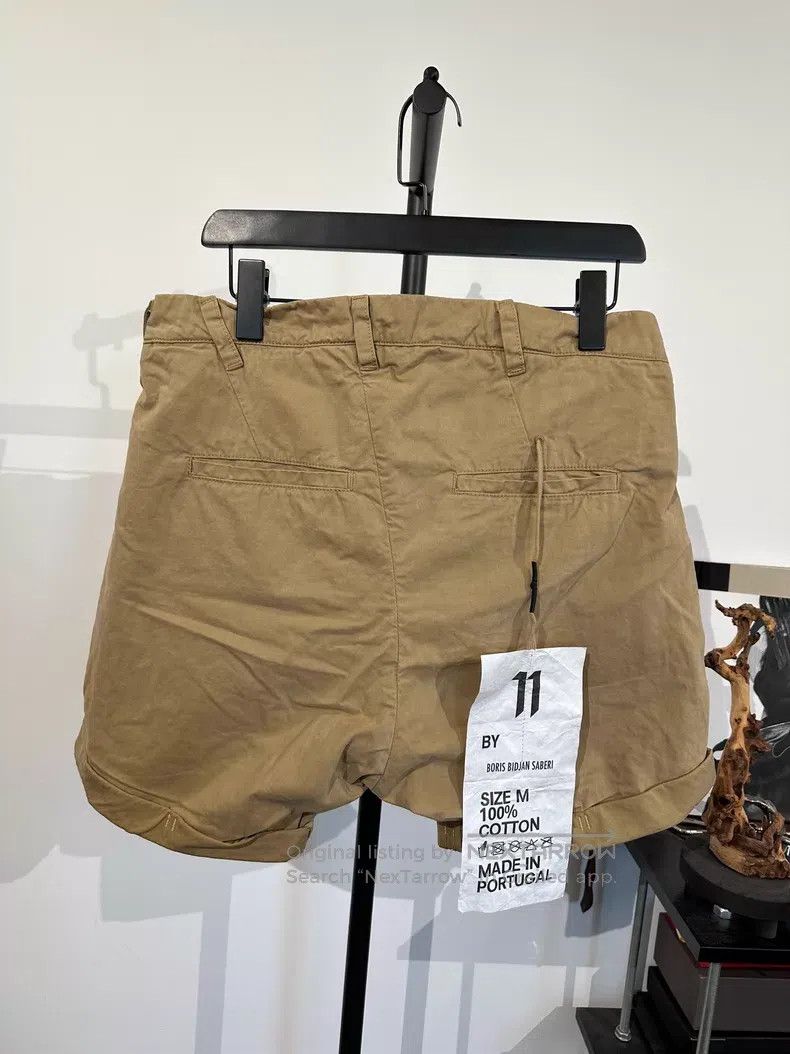 Boris Bidjan Saberi Boris Bidjan Saberi Size M Khaki twill cotton shorts| Size US 30 / EU 46 - 2 Thumbnail