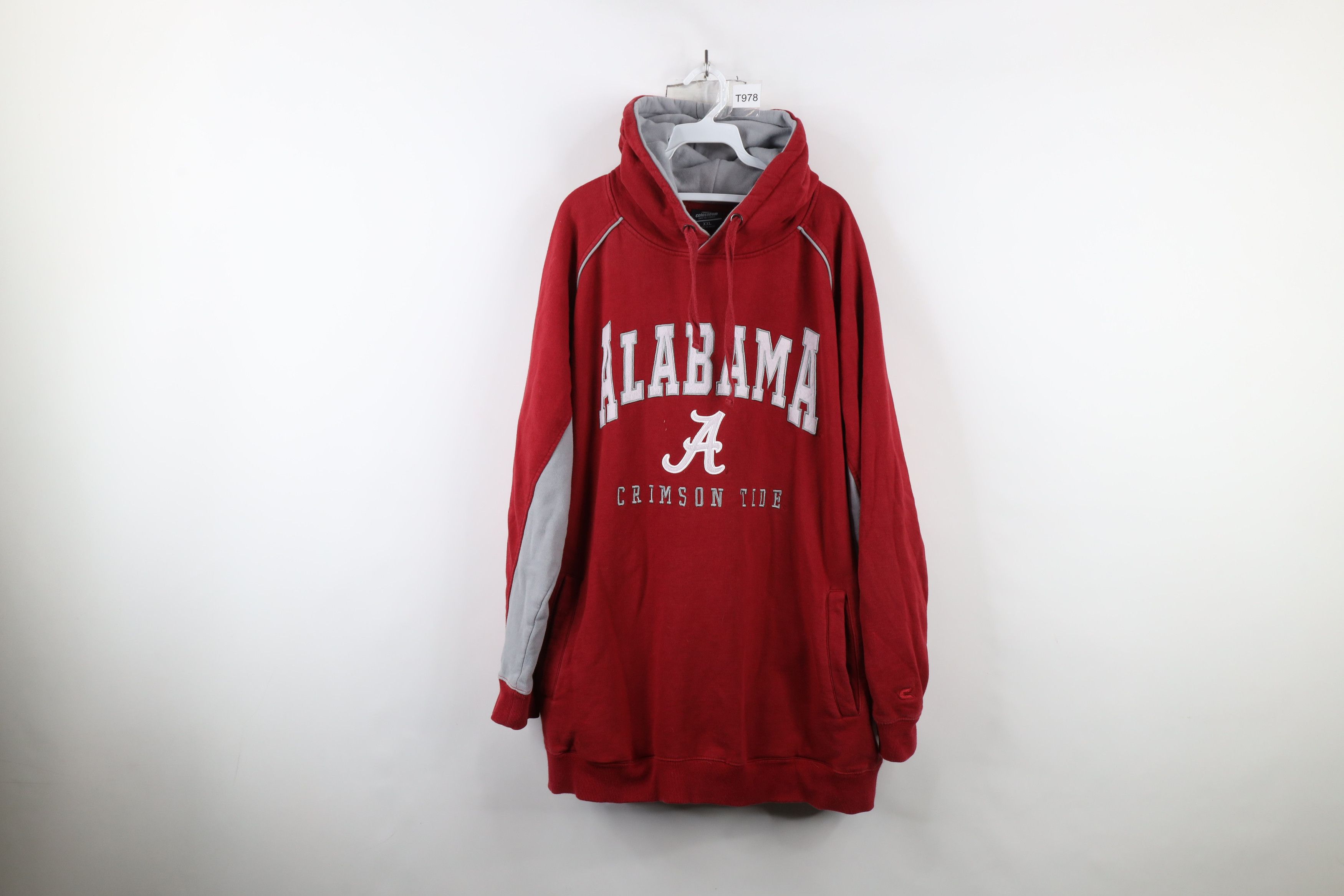 Vintage Vintage 90s Spell University of Alabama Hoodie Sweatshirt Size US XXL / EU 58 / 5 - 1 Thumbnail