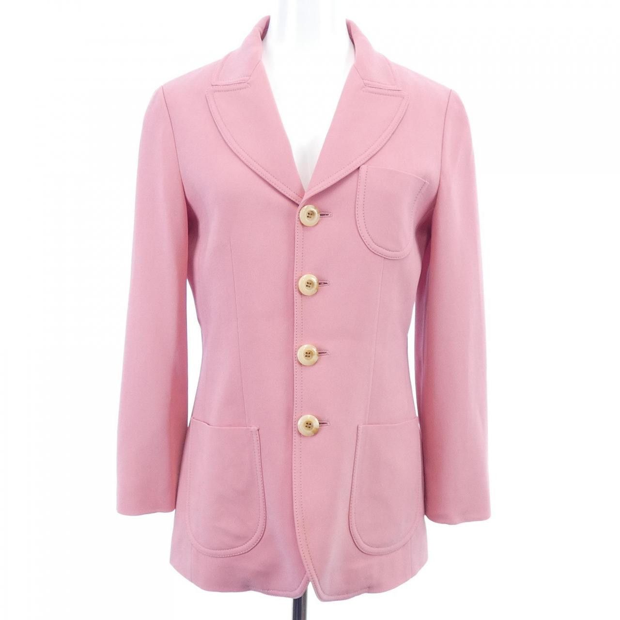 Gucci Gucci Gucci 643294 ZKR01 Jacket Textile Outerwear 643294 ZKR01 DUTY FREE for USA Size ONE SIZE - 1 Thumbnail